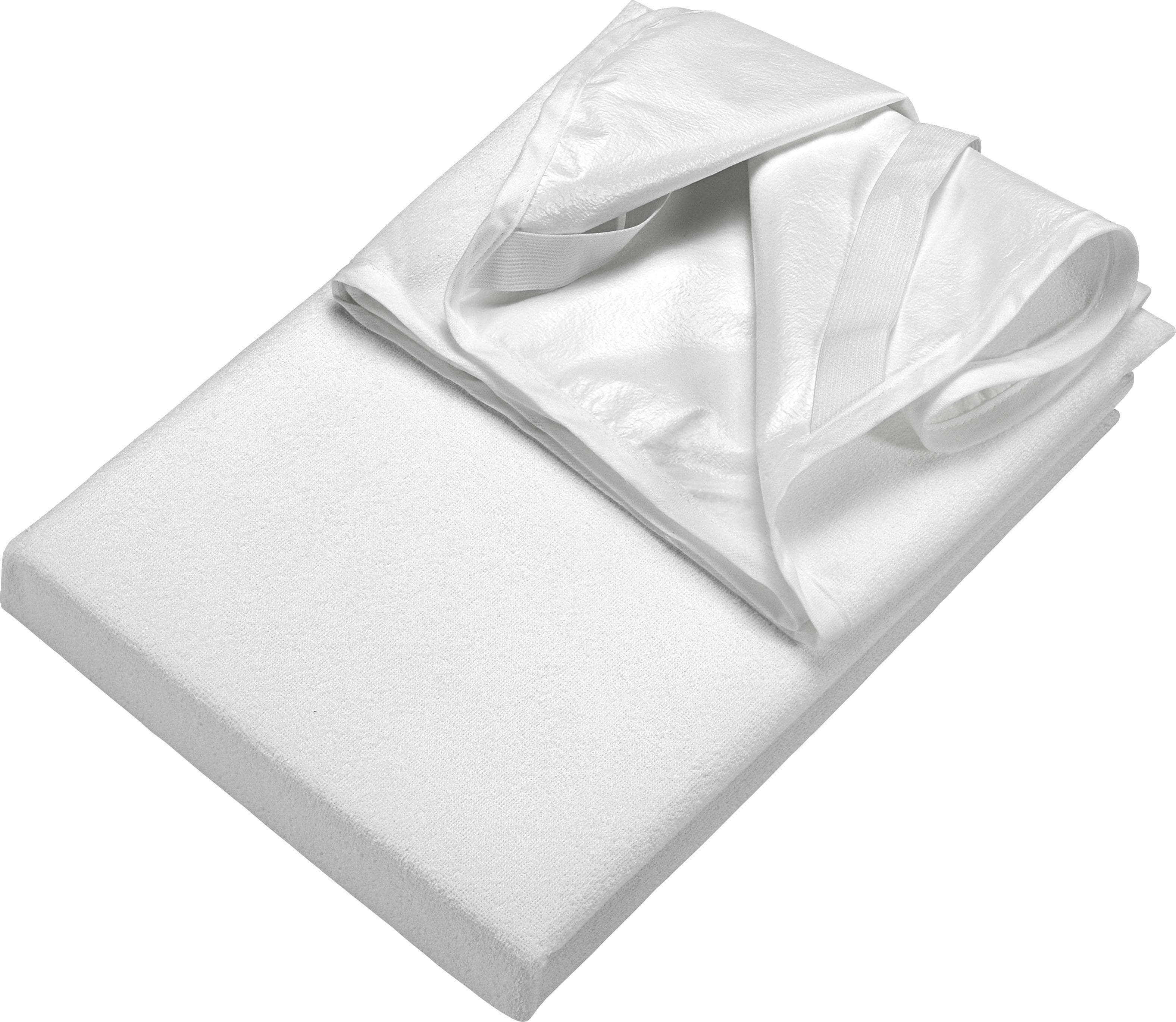 SETEX Frottee Matratzenauflage Weiß 100x200 cm