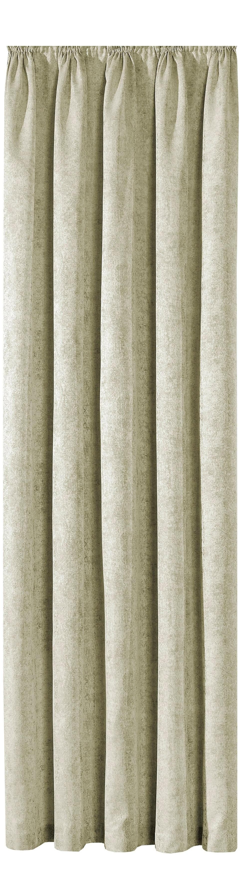 Vorhang Jona Weckbrodt Jade-Silber blickdicht Jacquard
