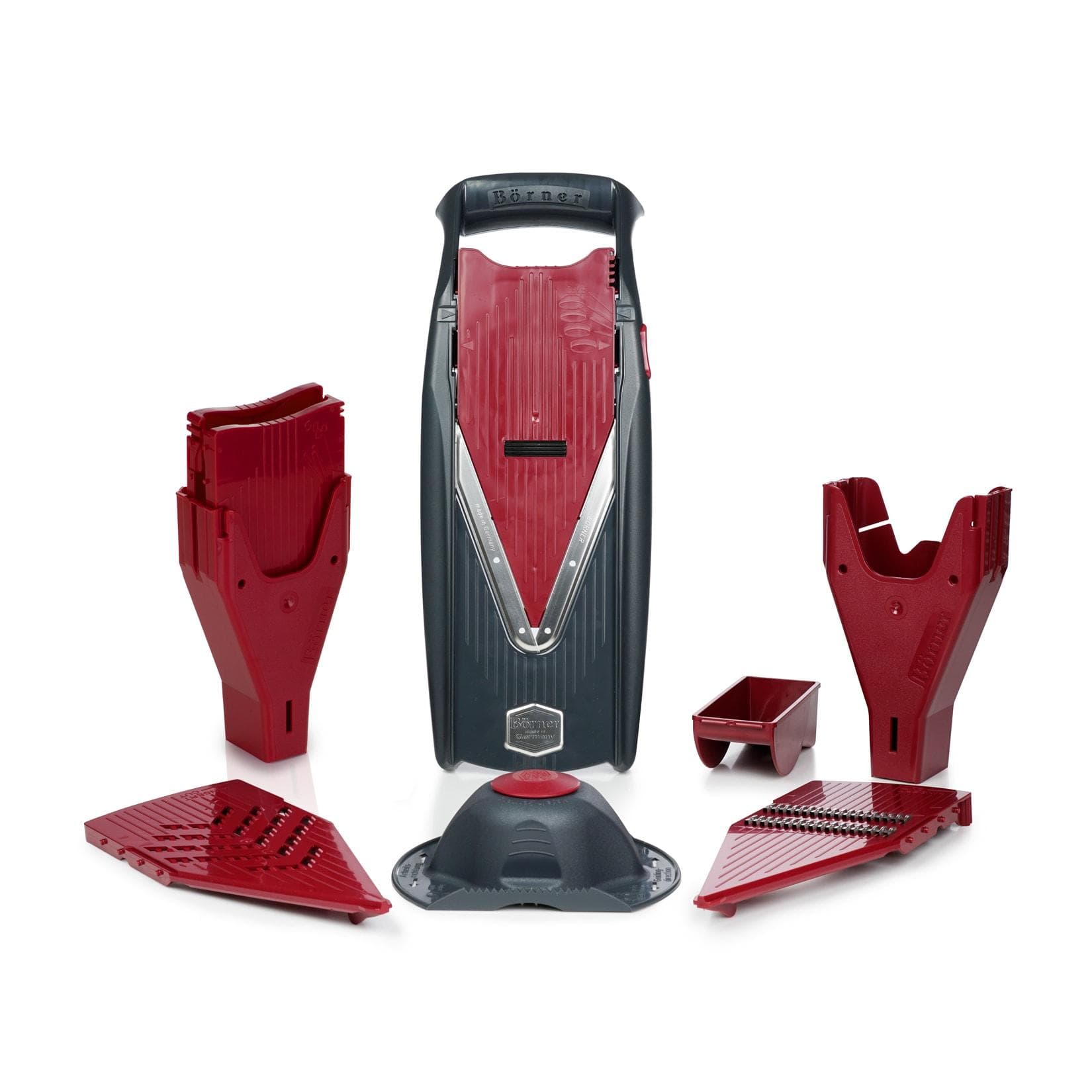 Börner Vital Slicer mit Dressing-Dispenser und Docking-Station