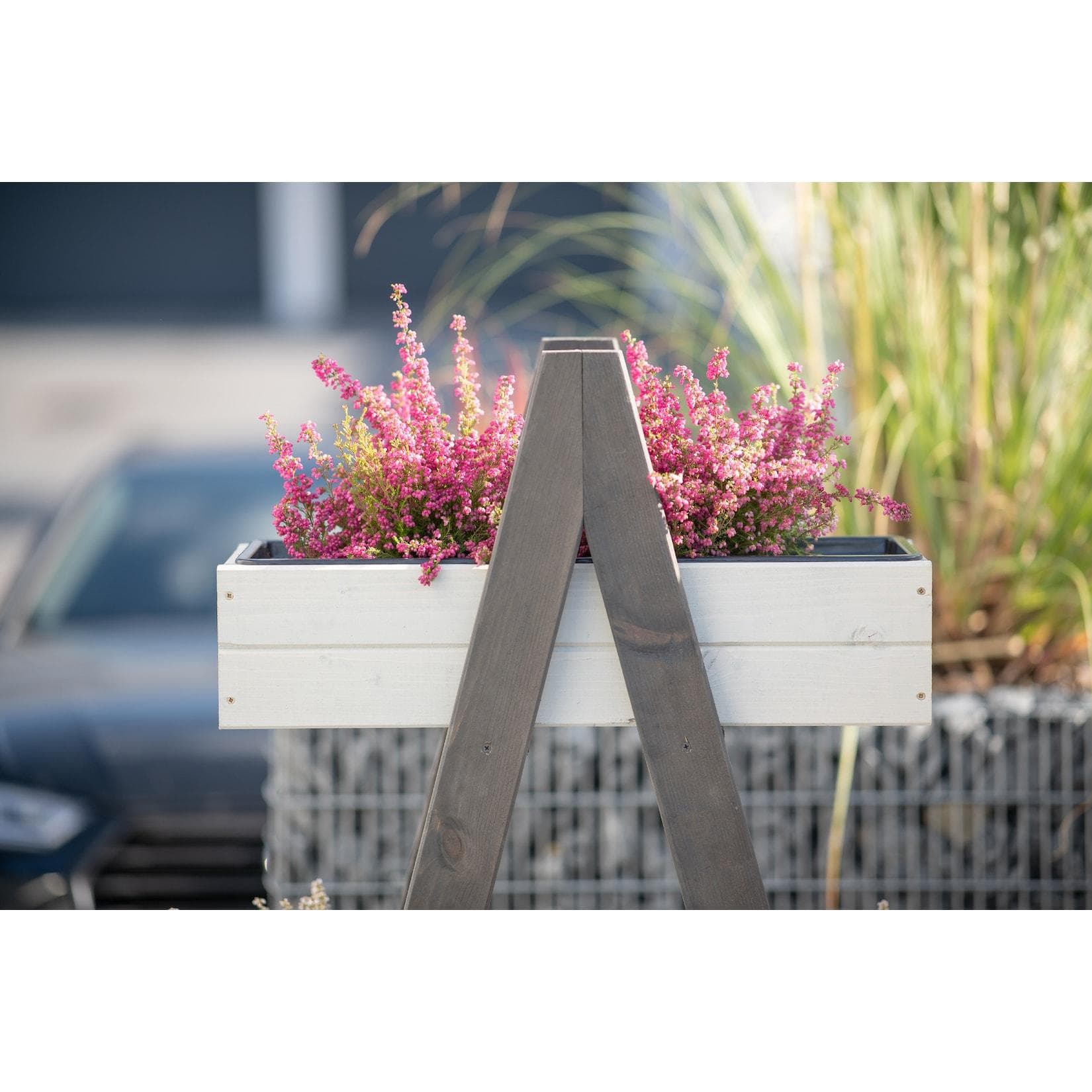 Westmann Holz Pflanzenregal Ella Grau