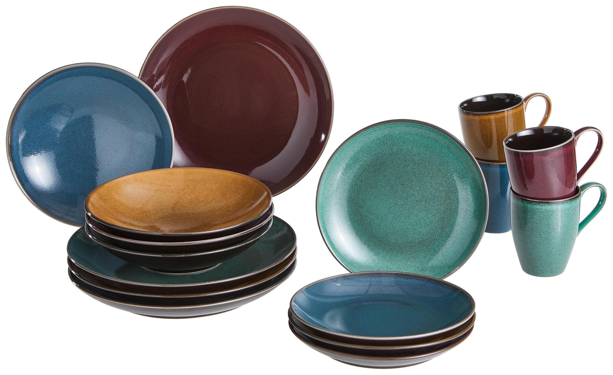 Creatable Kombiservice Marrakesch Multicolor 16-teilig
