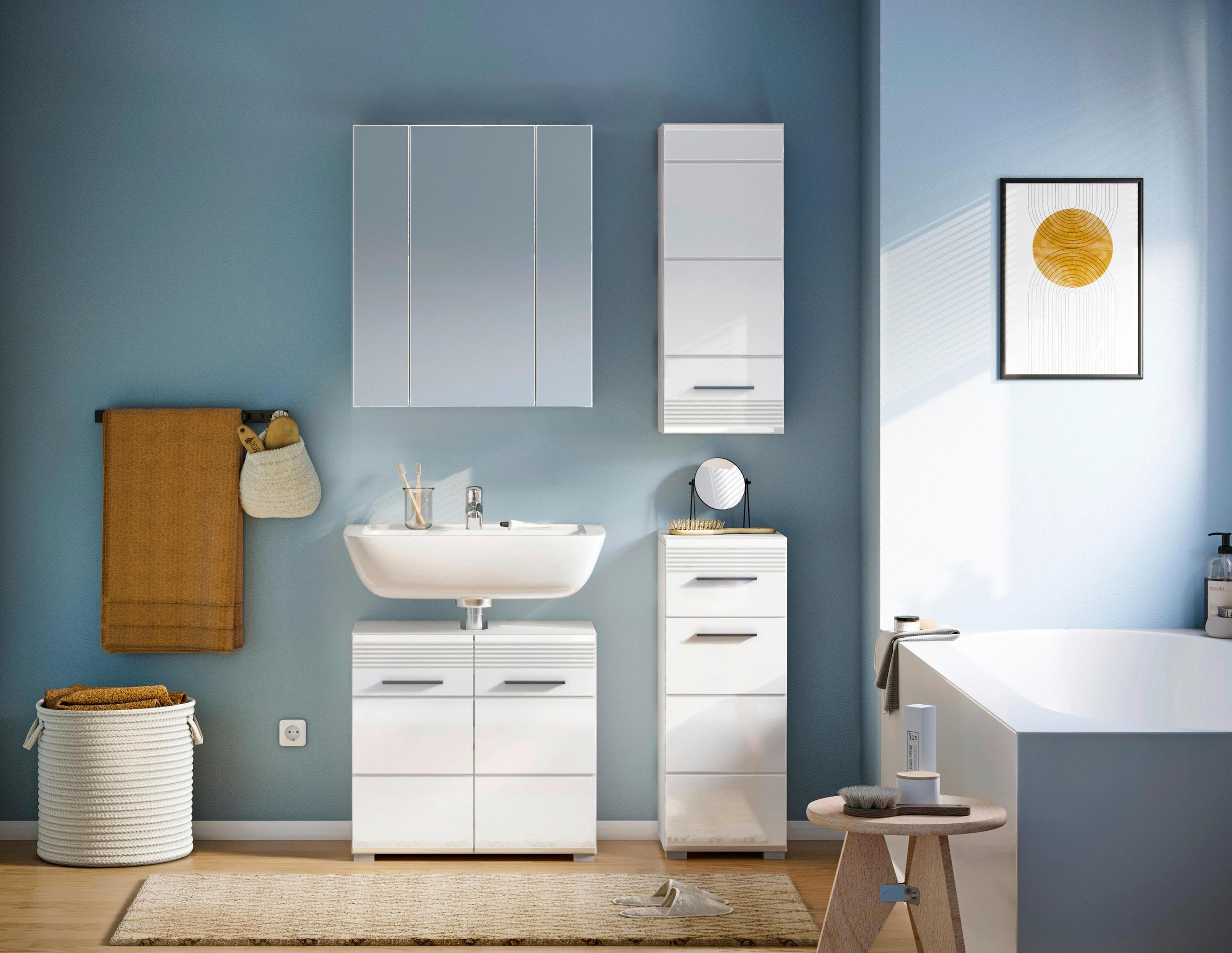 Mömax DE Badezimmer Linus 4-tlg. Weiß