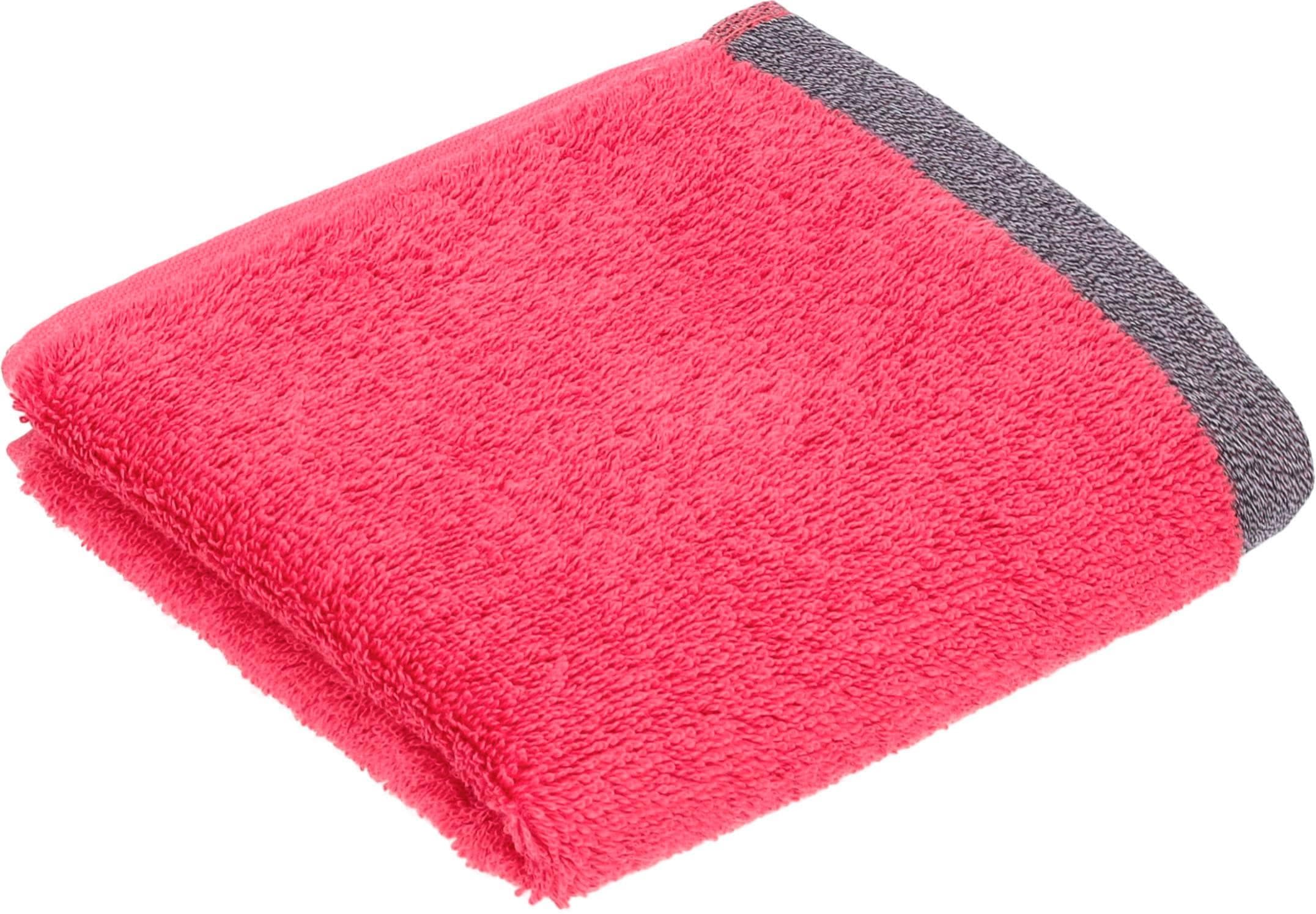 Gästehandtücher Bugatti Prato Rosa Walkfrottier