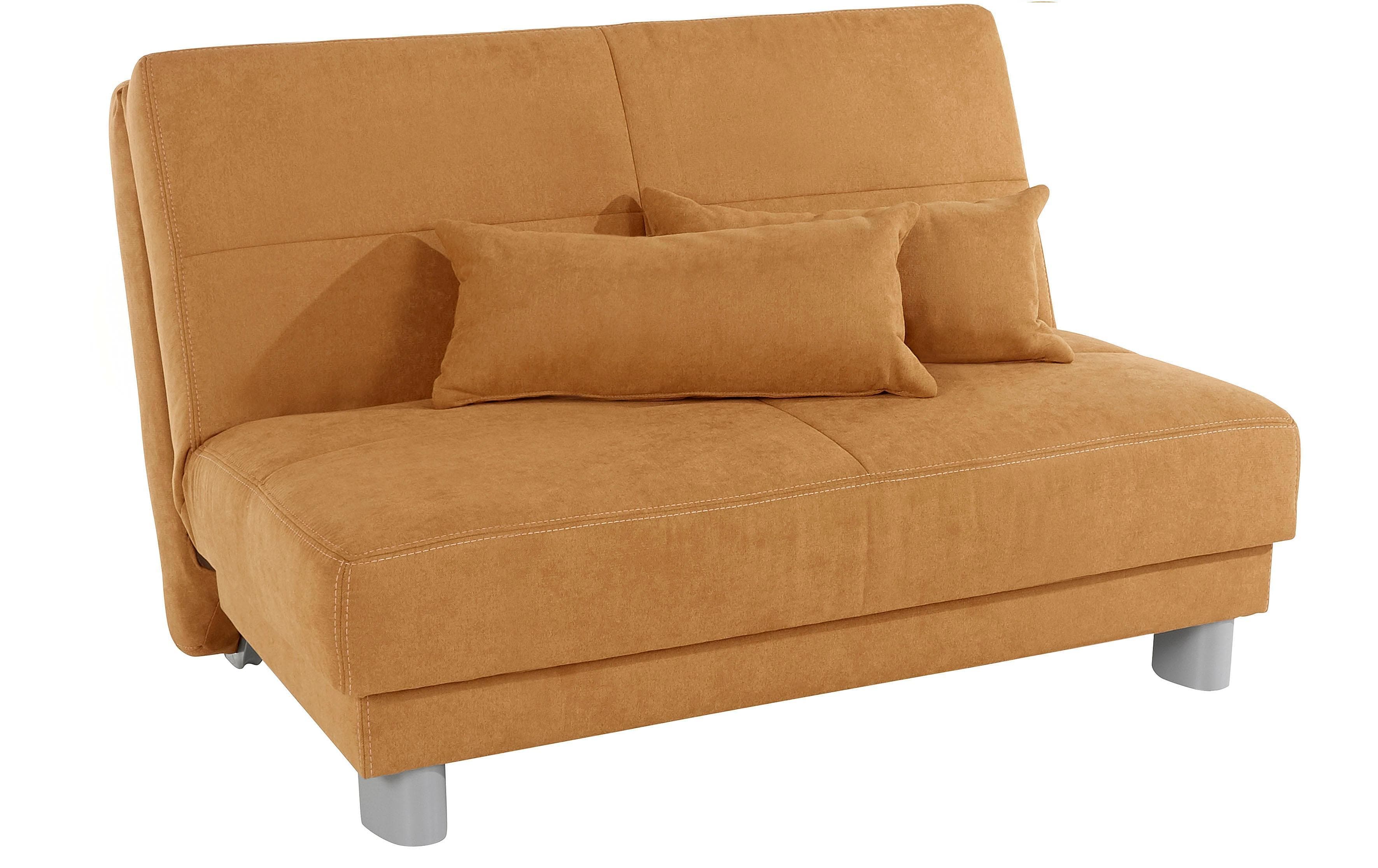 HOME AFFAIRE Schlafsofa Gina Mango Ausziehbar Chenille