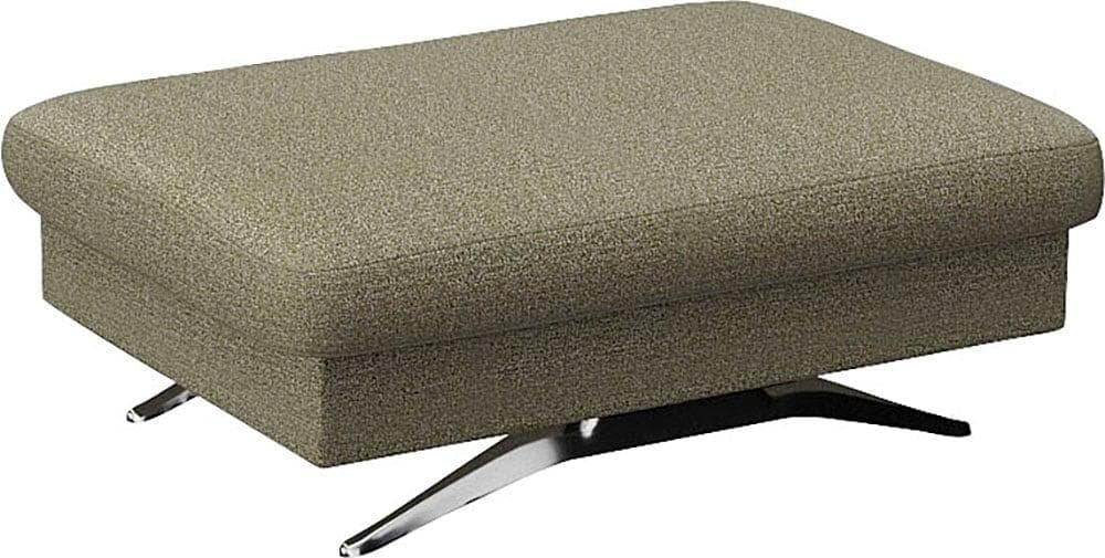 Flexlux Glow Sitzhocker Grün Leder mit Stauraum