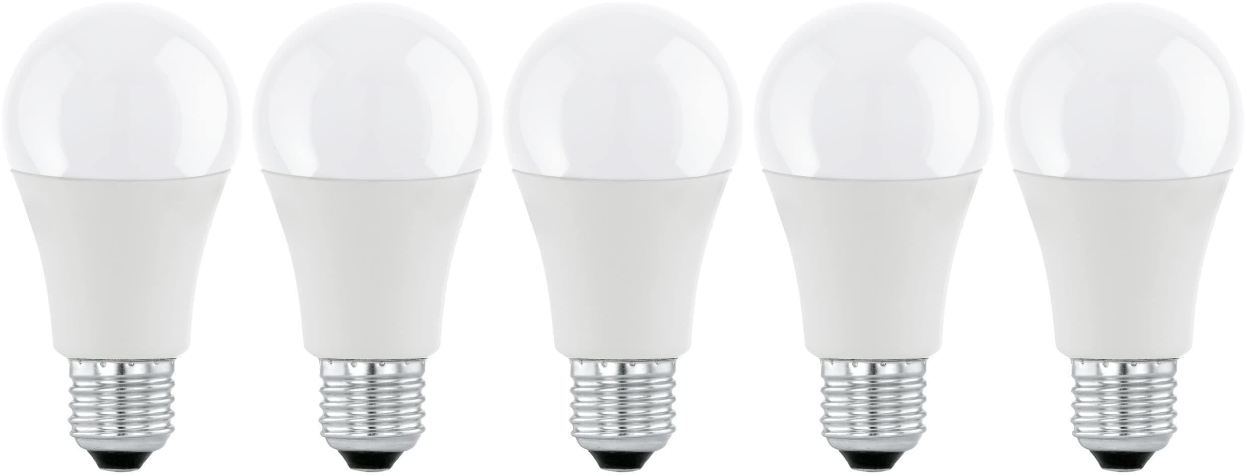 EGLO LED-Leuchtmittel 5er Set E27 8,5W Warmweiß