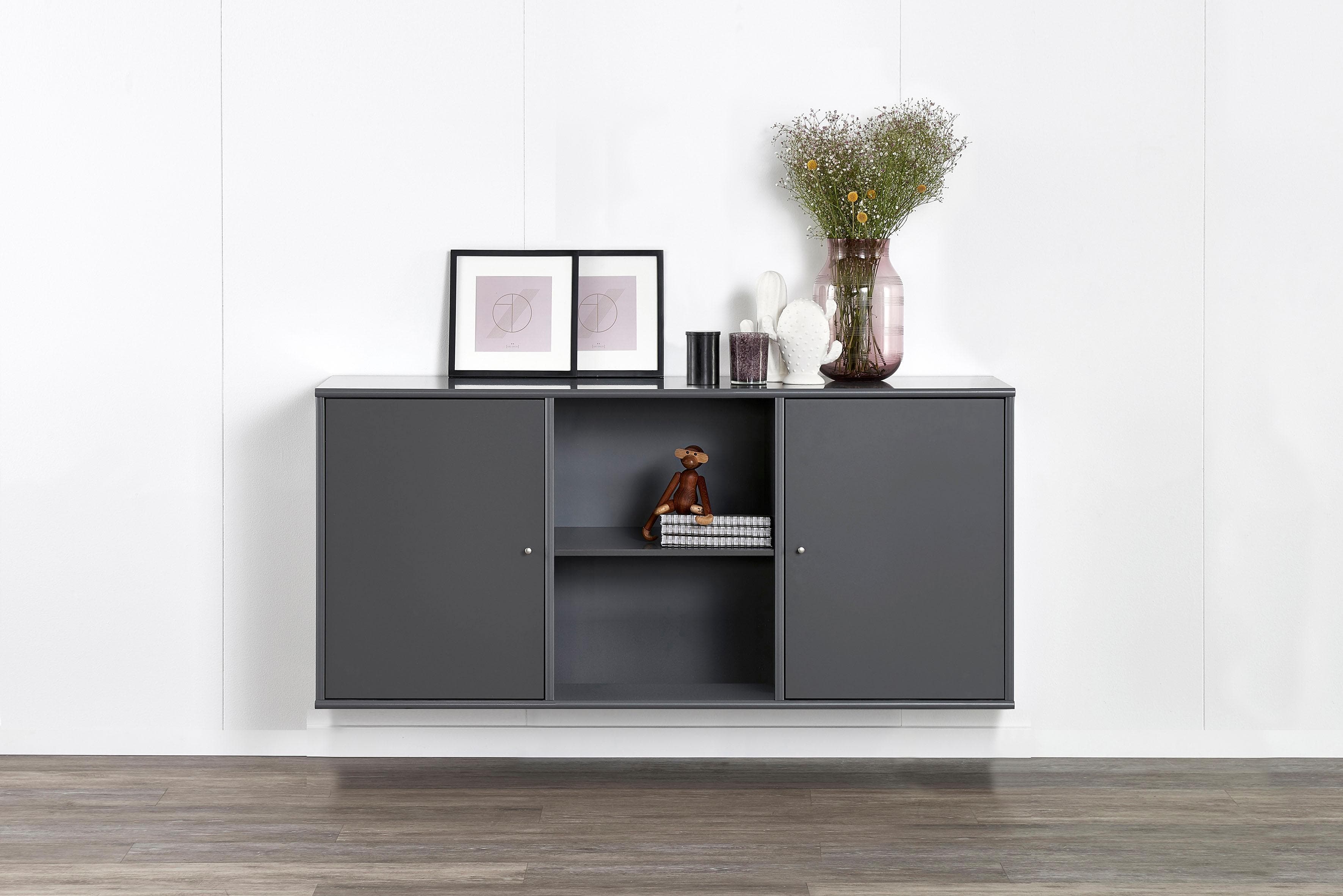 HAMMEL FURNITURE Mistral Sideboard Grau Hängend/Stehend