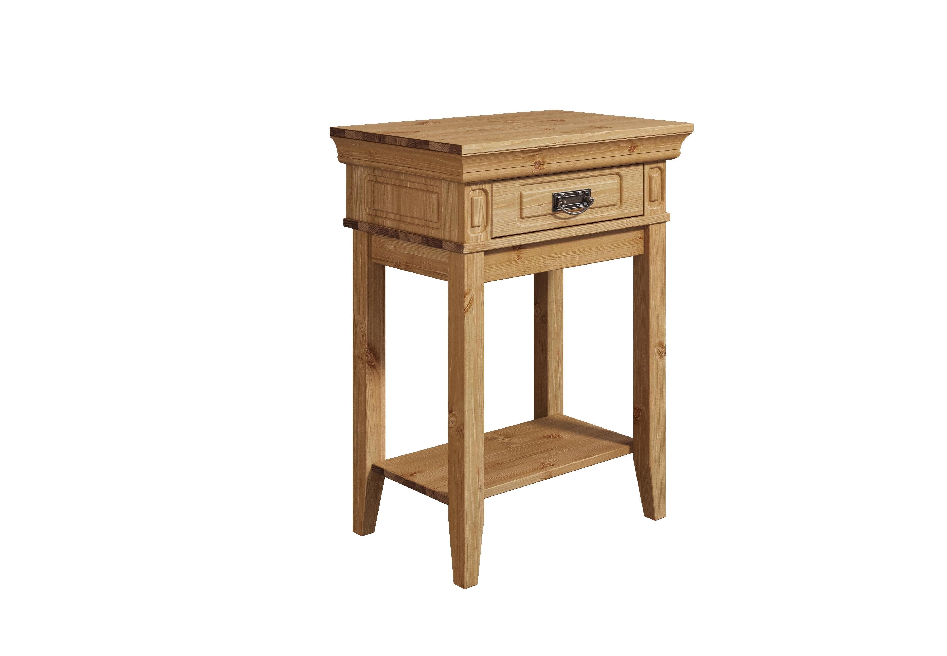 OTTO HOME Vinales Nachttisch Massivholz Kiefer Beige