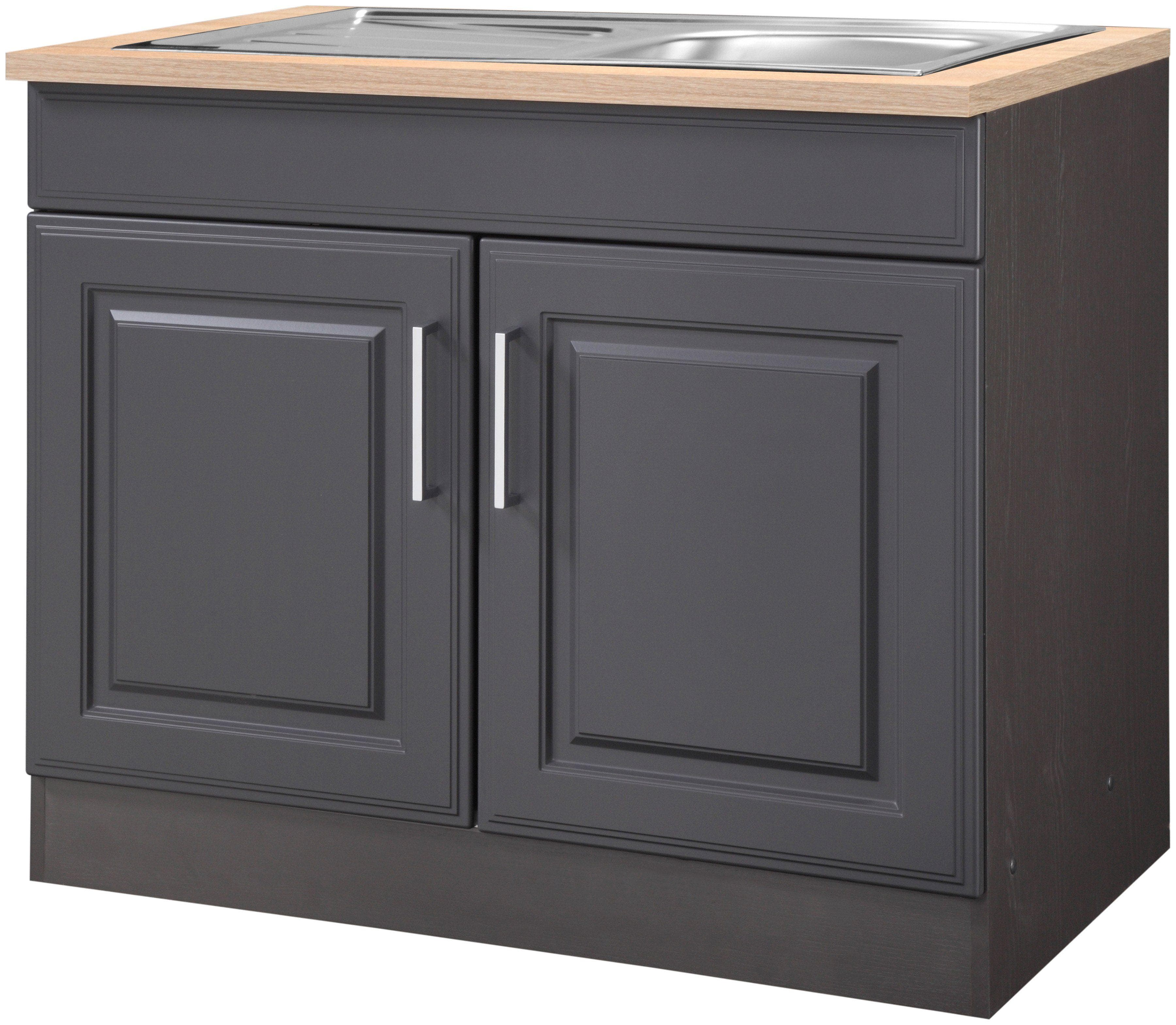 Hochwertiger Spülenschrank mit MDF-Fronten