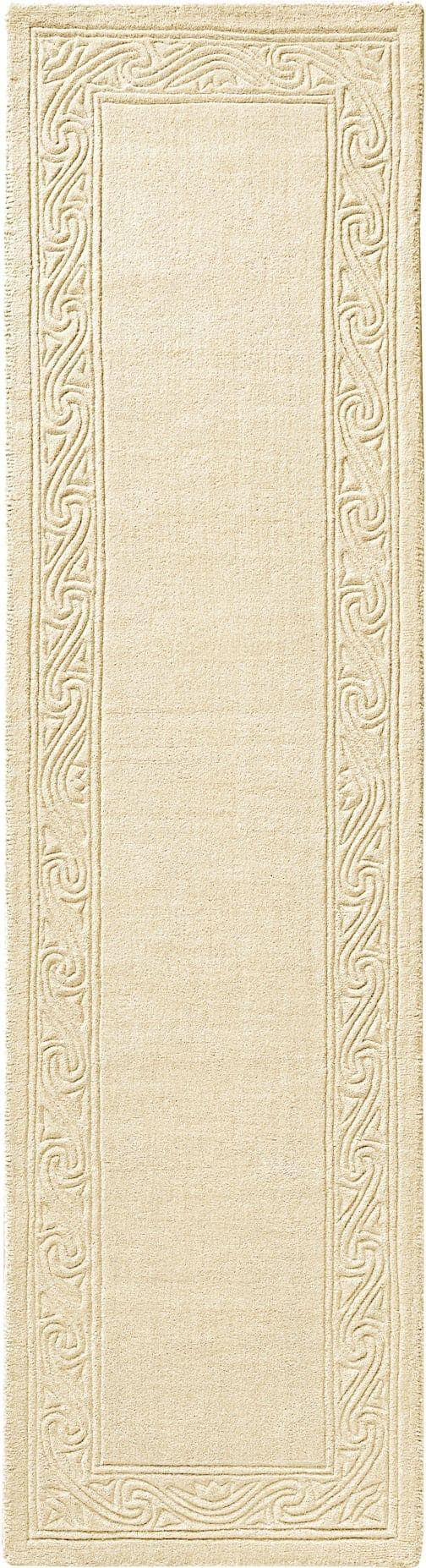 HEINE HOME Gr. 1 Teppich Wollweiß Hochflor