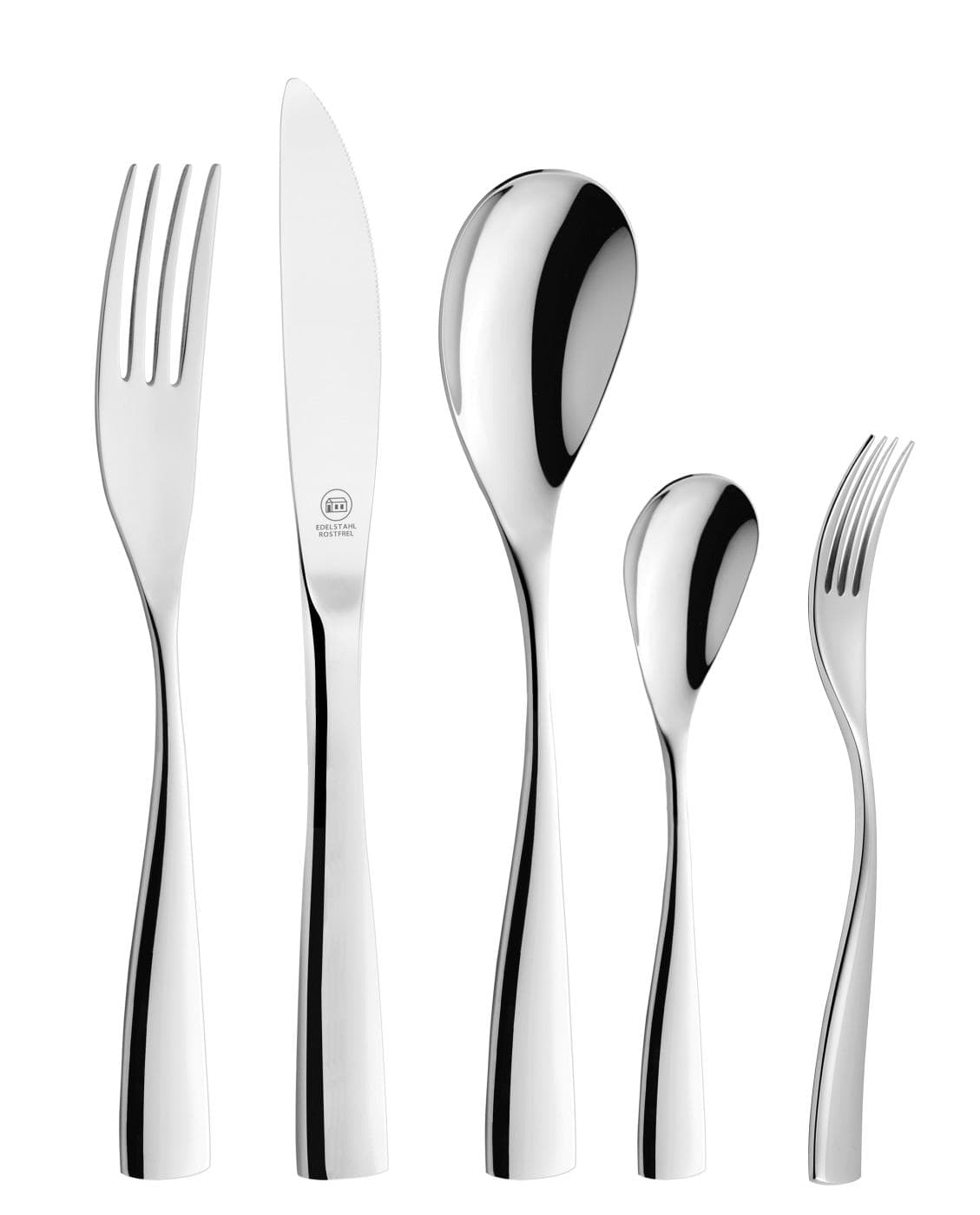 Besteck-Set CARL SCHMIDT SOHN "GLINDE 30-teiliges" Silber