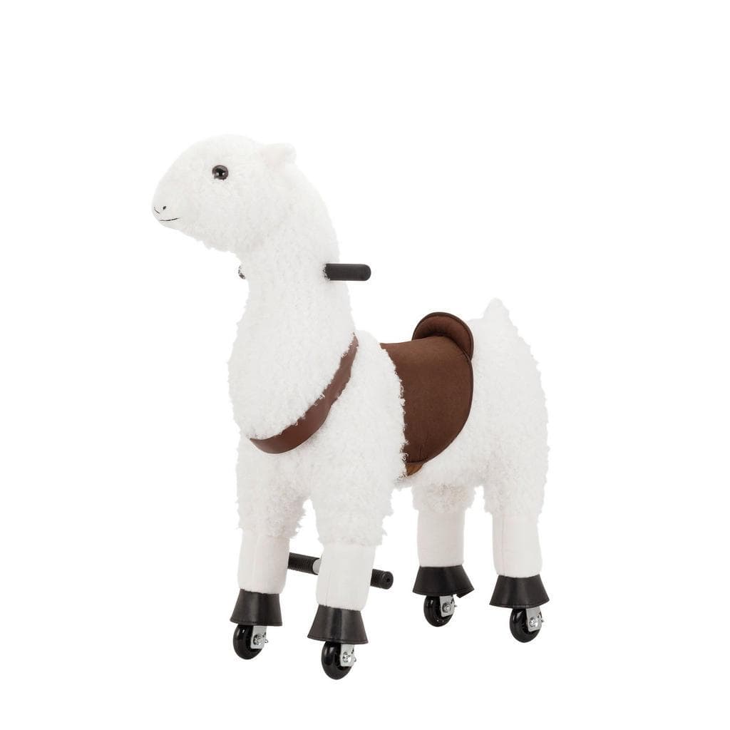 My Baby Lou Schaukeltier Einhorn Weiß Braun Metall