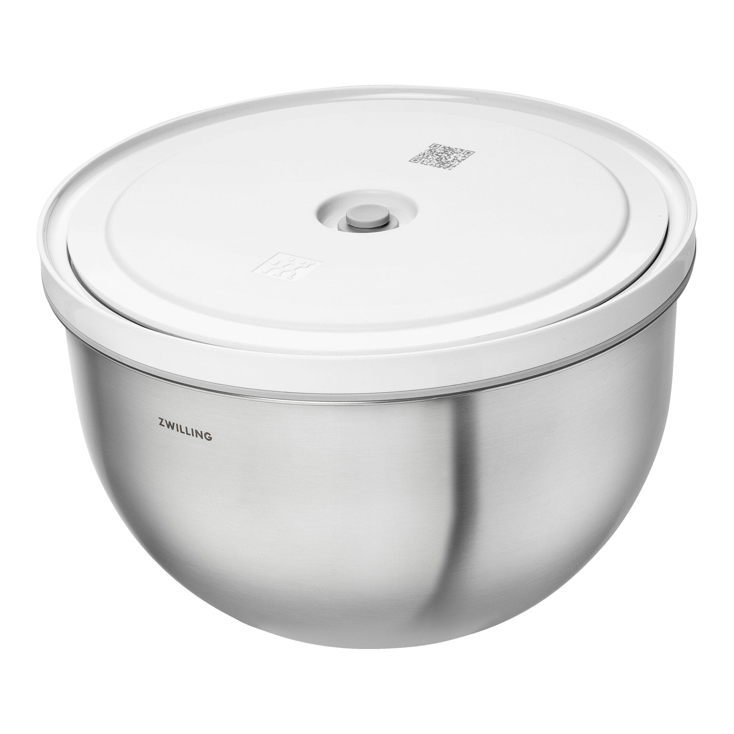ZWILLING Fresh & Save BOWLS Vakuumschüssel L 24 cm Edelstahl Silber