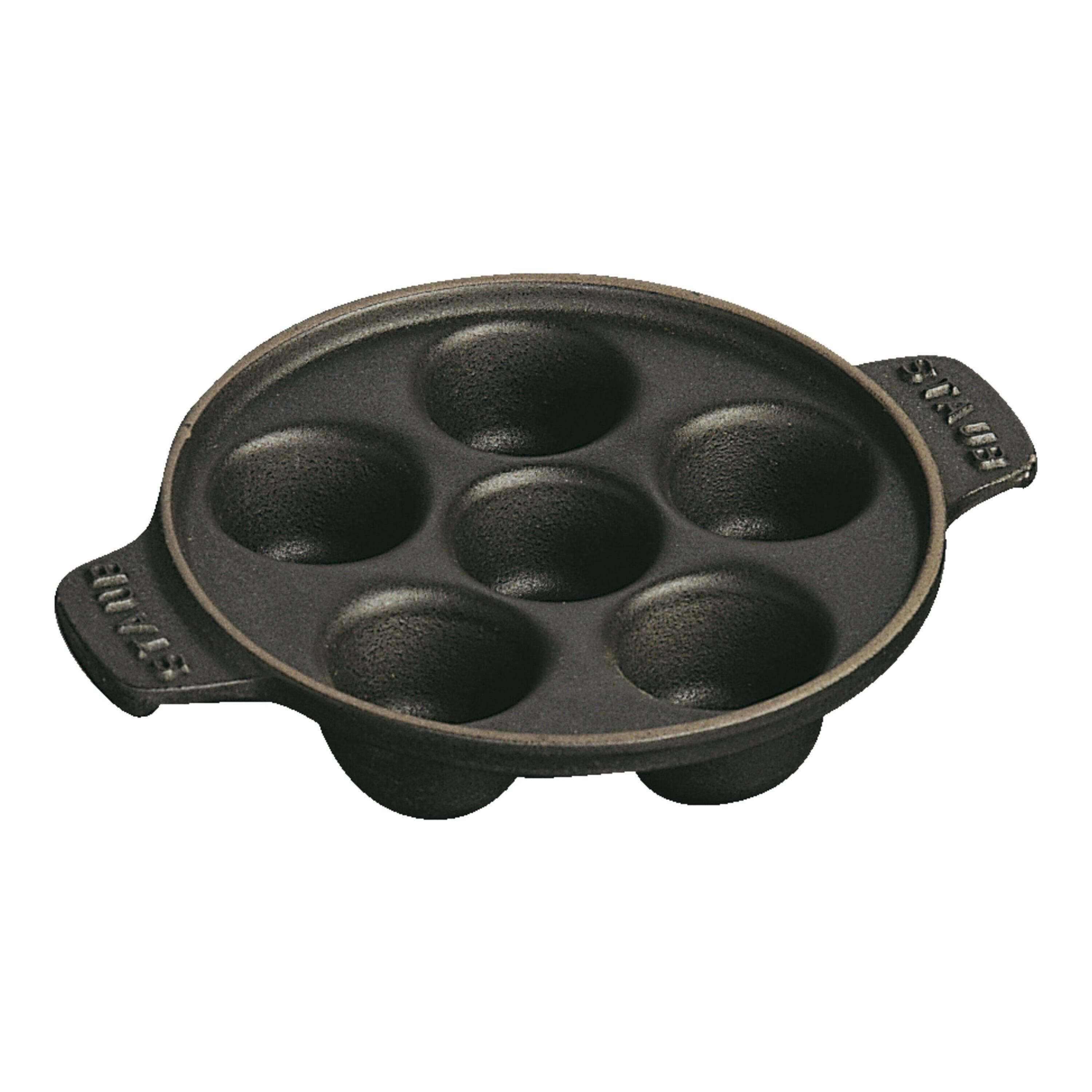 Staub Specialities Schneckenteller 14 cm Schwarz