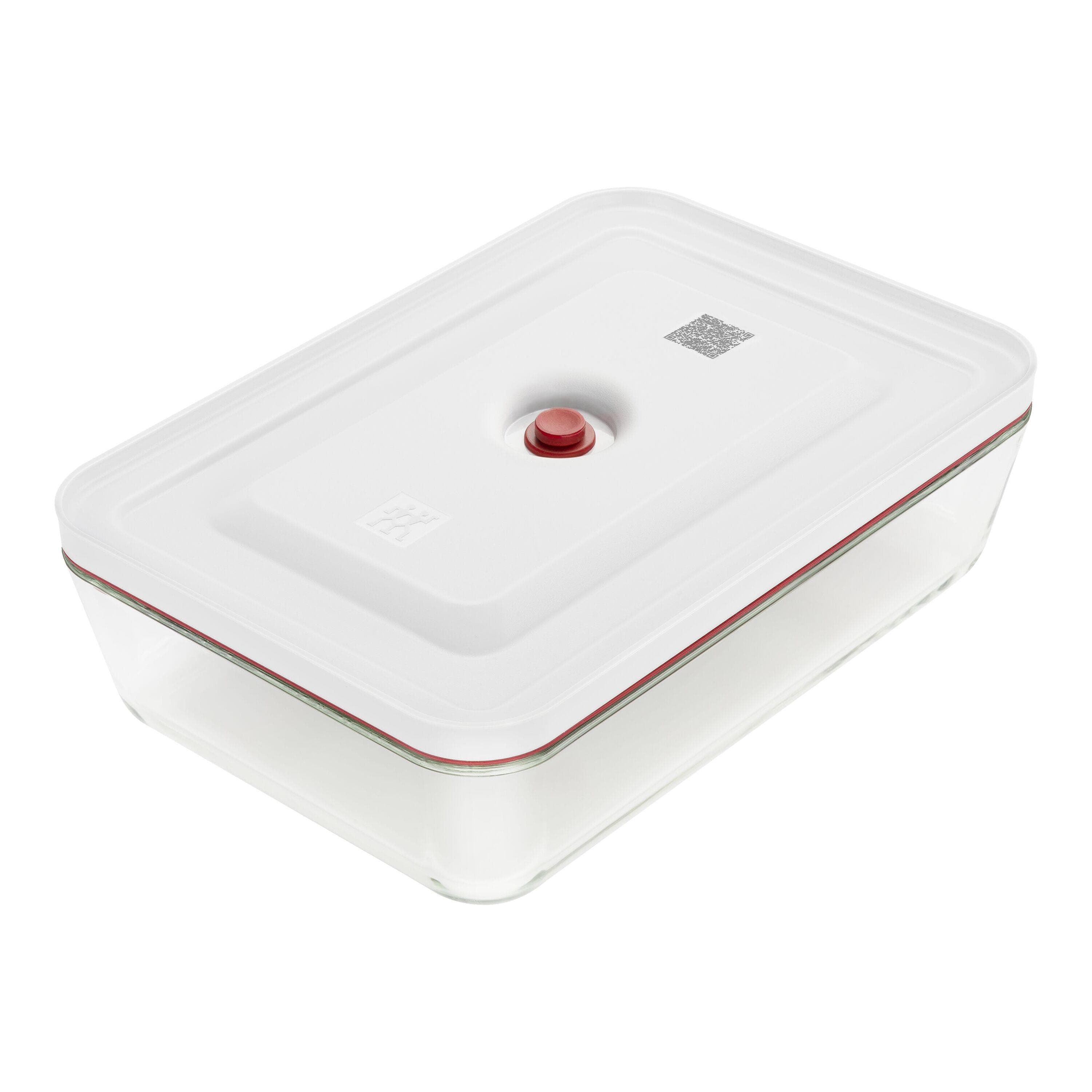 ZWILLING Fresh & Save Vakuum Auflaufform Glas Rot