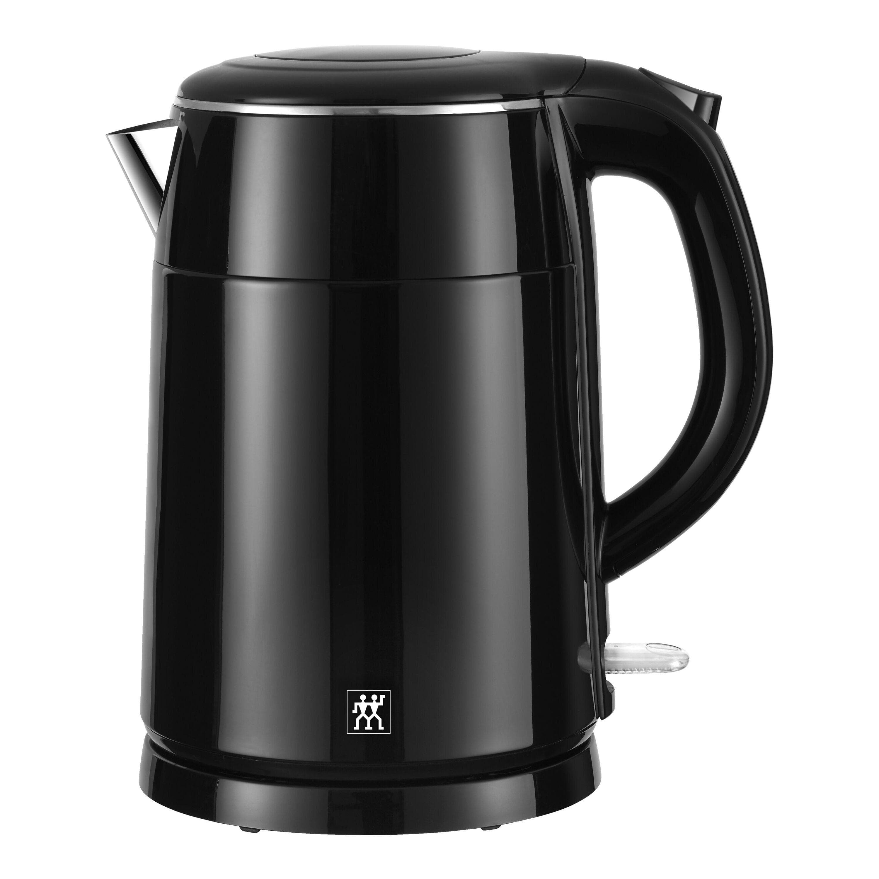 Zwilling Wasserkocher Schwarz Kunststoff 1,2 L 360°-Sockel