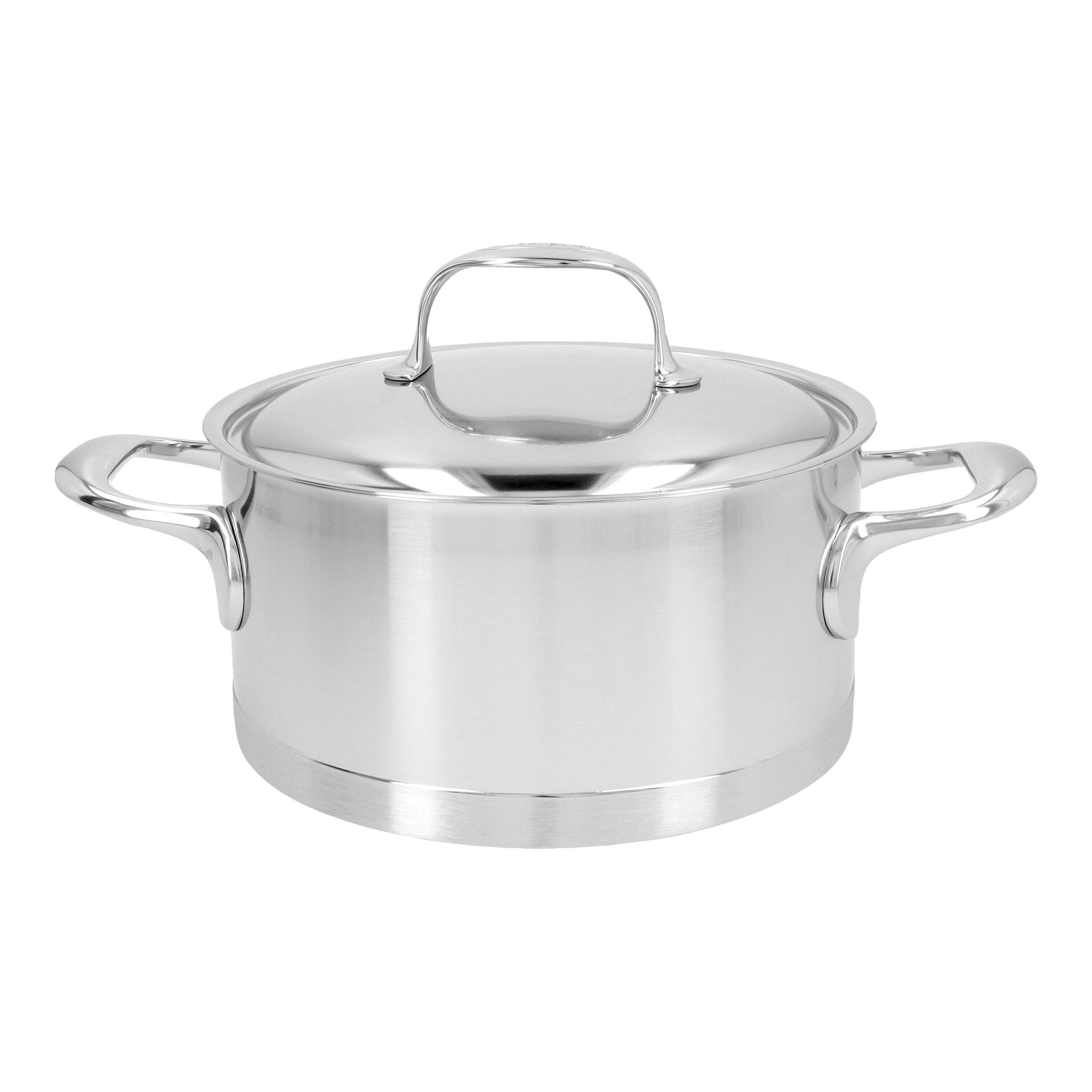 Demeyere Atlantis 7 Bratentopf mit Deckel 20 cm 18/10 Edelstahl