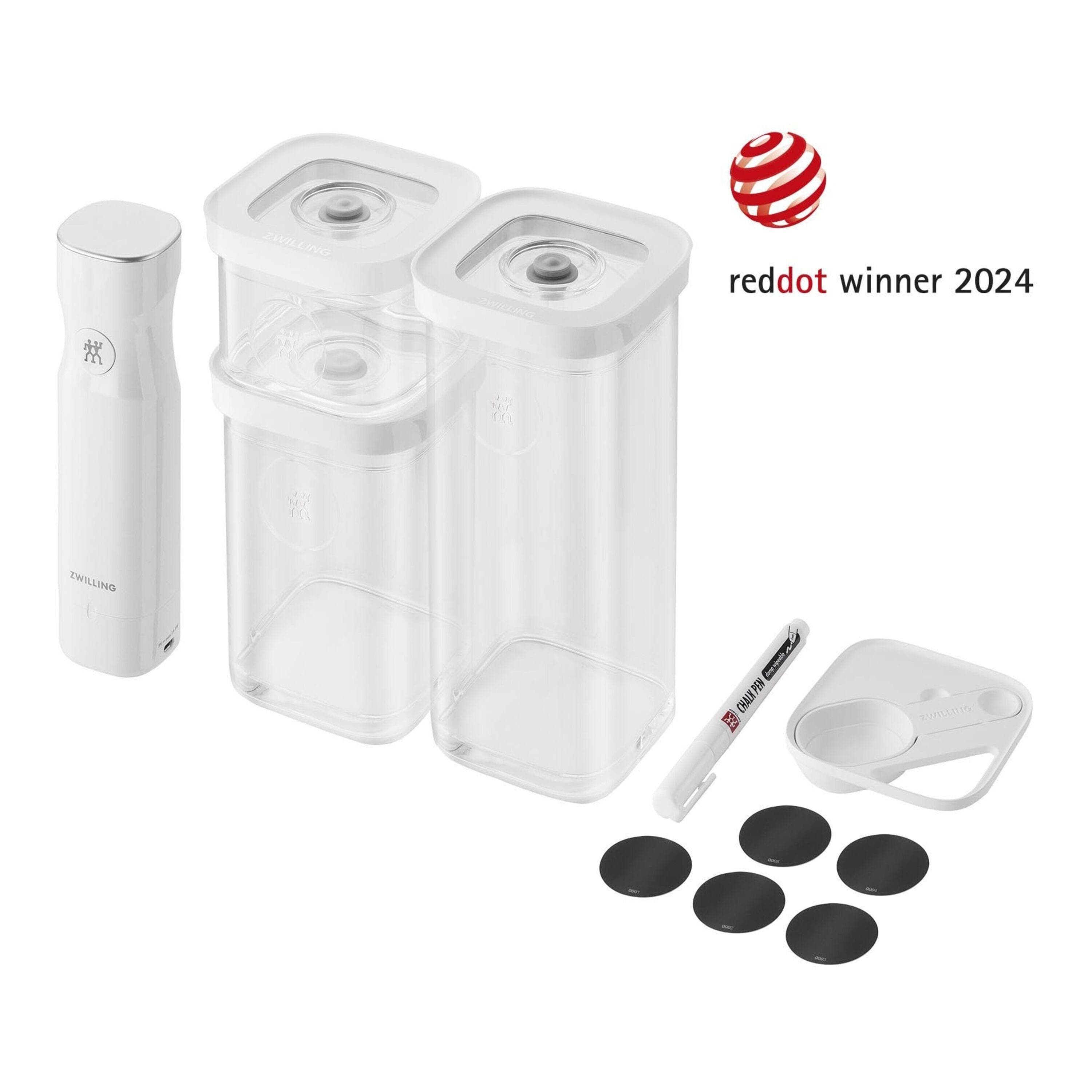 Modernes Starter Set aus Plastik und Glas