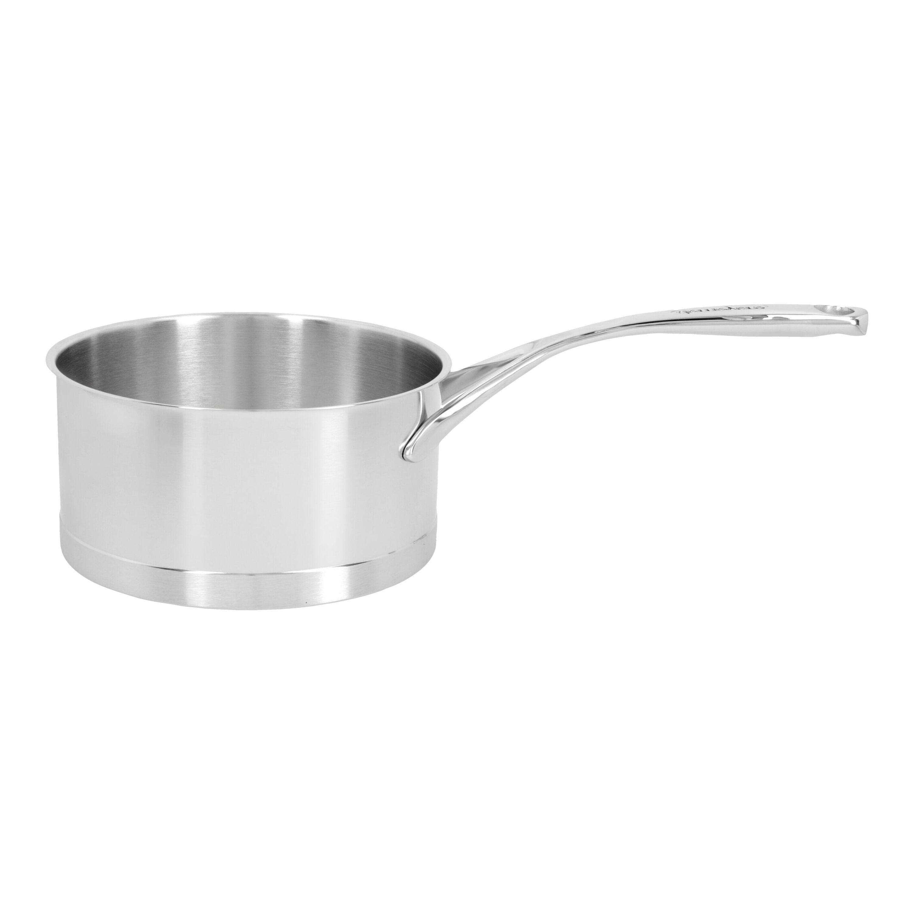 Demeyere Atlantis Stieltopf 18 cm Edelstahl Silber