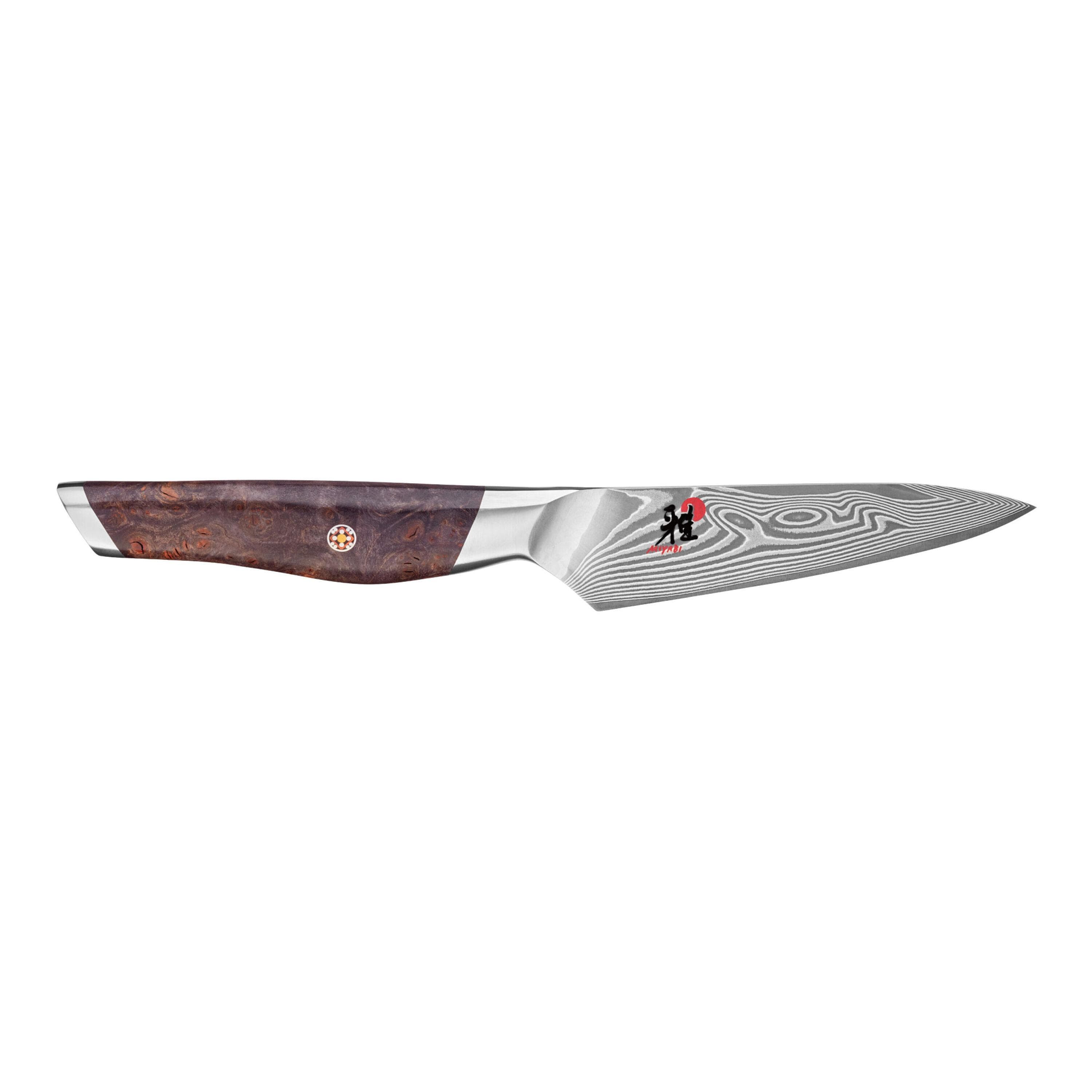 MIYABI IKI Shotoh 10 cm Spick- und Garniermesser mit Ahornholzgriff