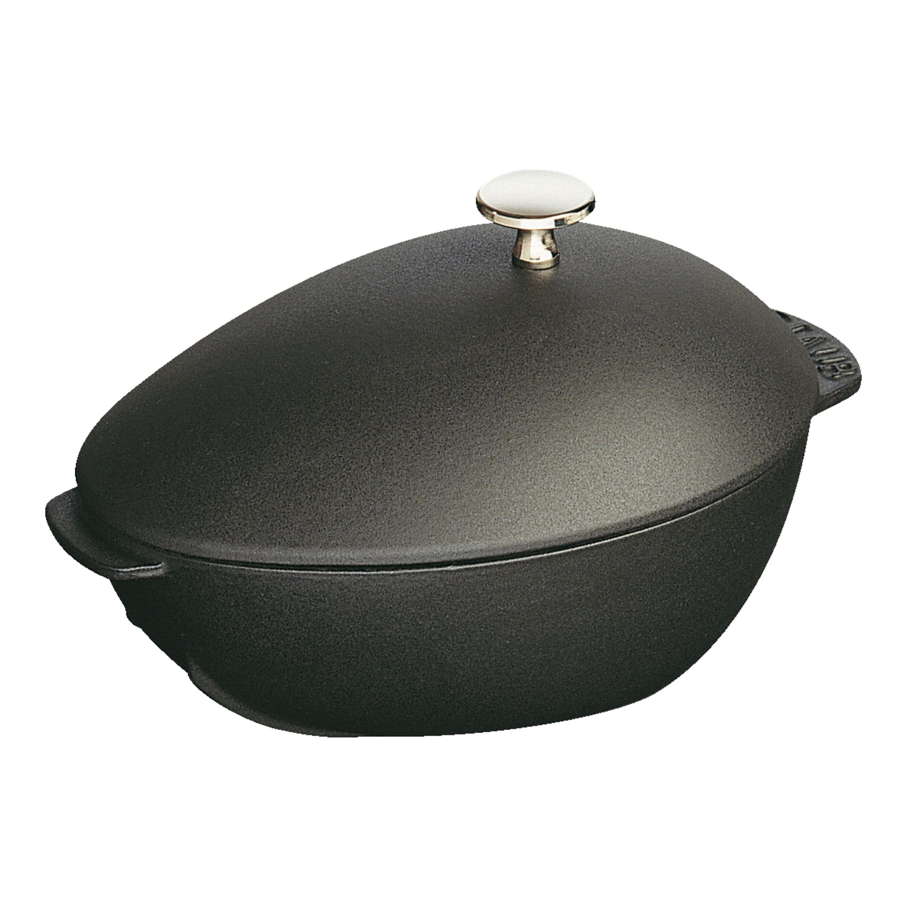 Staub Specialities Muscheltopf 25 cm Gusseisen Schwarz