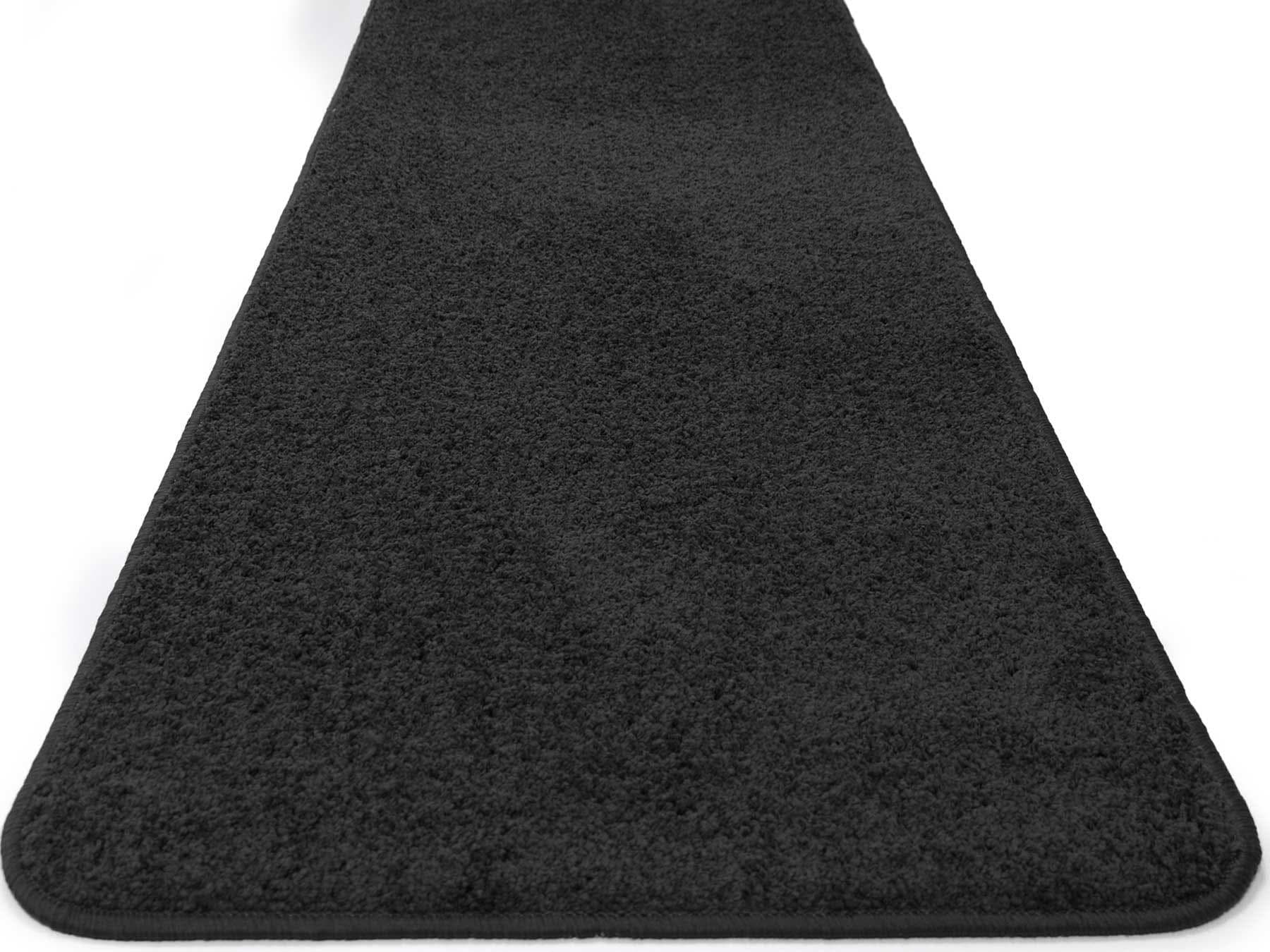 Primaflor Teppich MUMBAI Anthrazit Weicher Kurzflor Uni