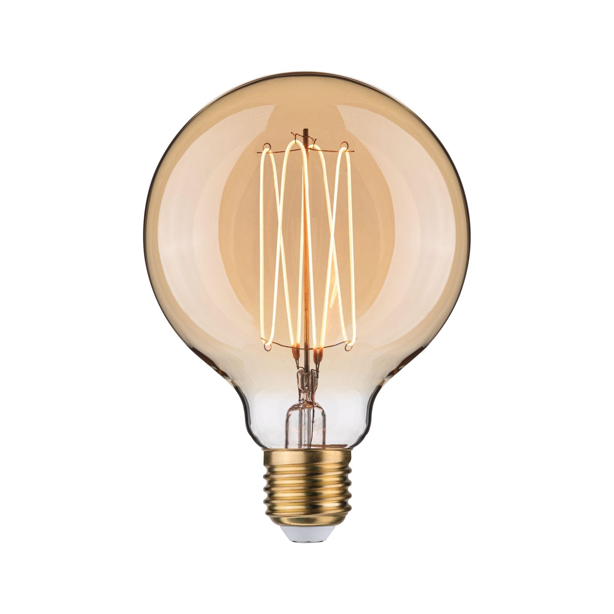 PAULMANN LED-Leuchtmittel Rustic Shine Gold E27 Vintage Design