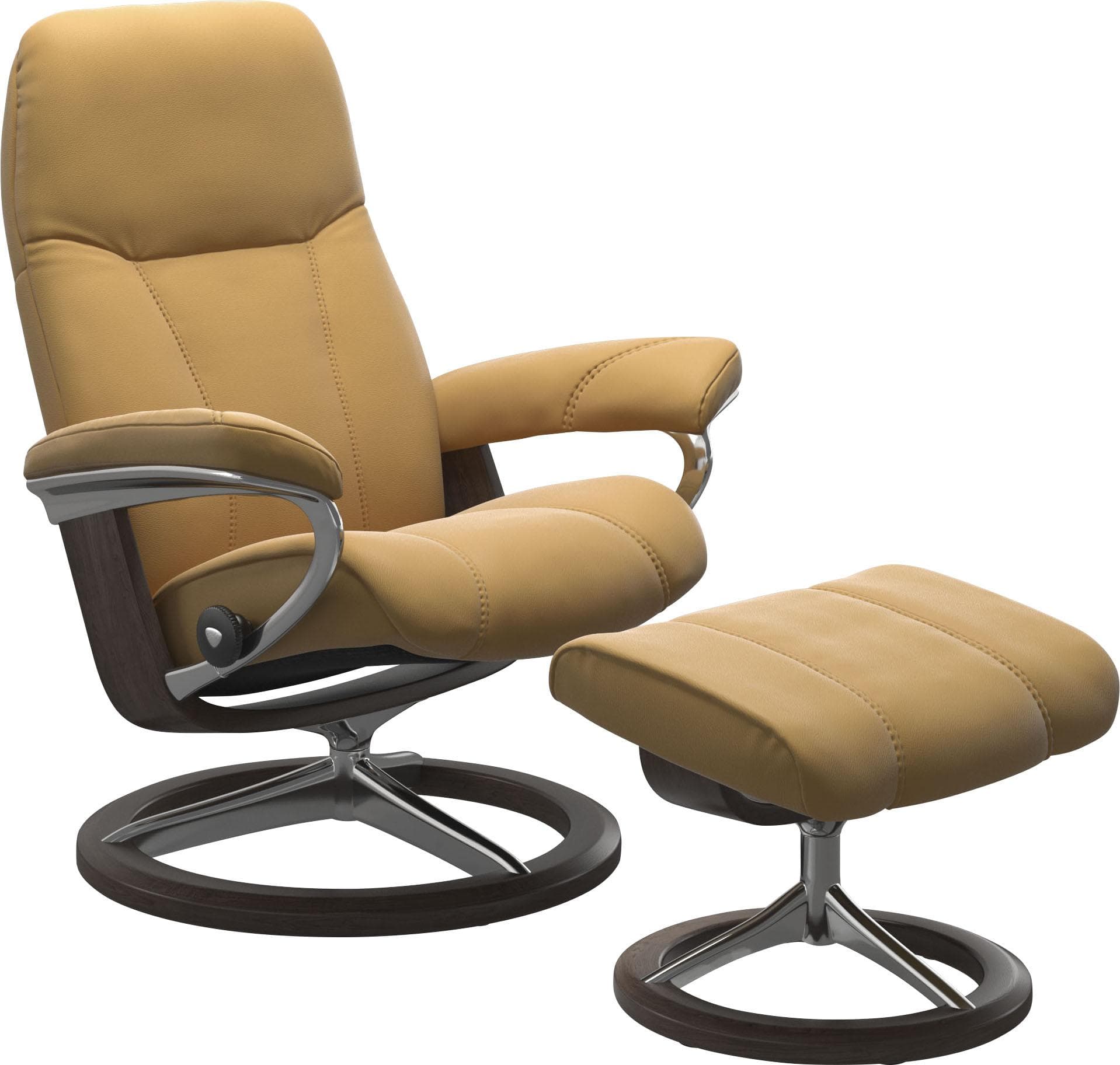 STRESSLESS Relaxsessel Consul honey PALOMA Leder mit Drehfunktion