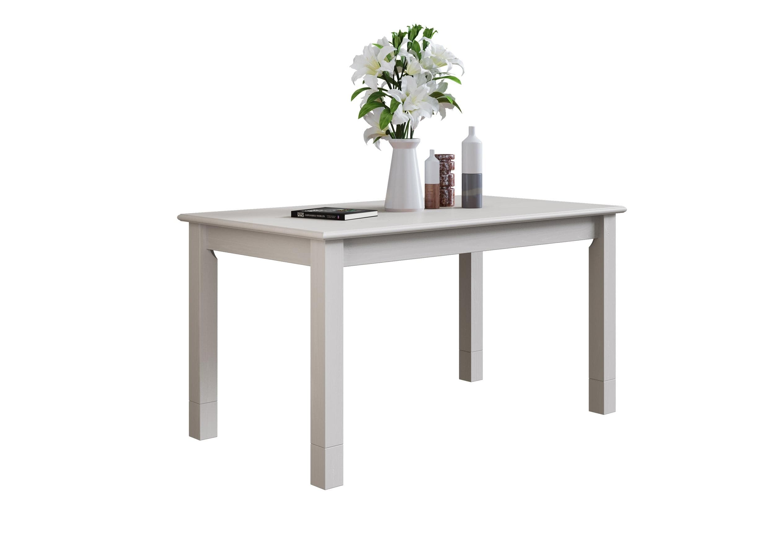 Esstisch OTTO HOME Rauna Weiß Massivholz Kiefer