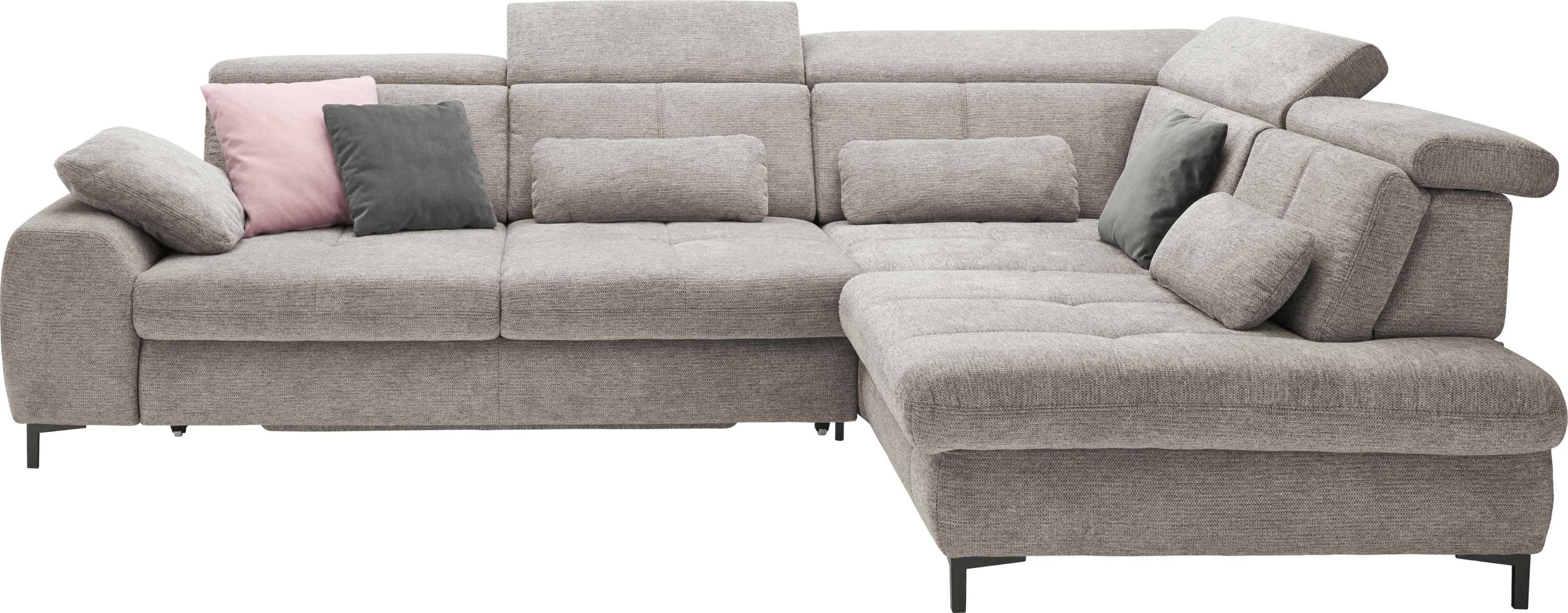 Set One by Musterring Ecksofa Beige Famosa Stone