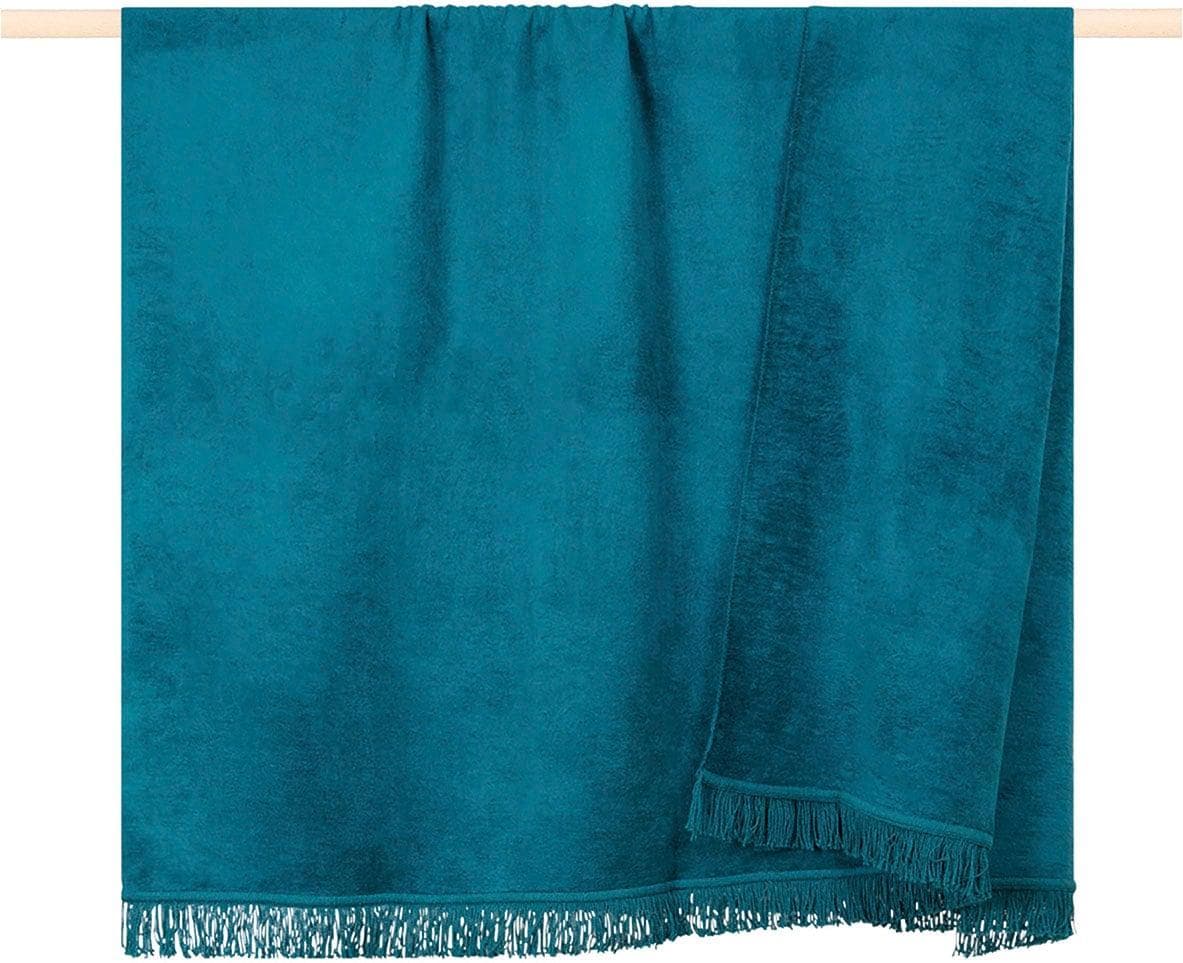 PAD Wohndecke SYDNEY Made in Europe Kuscheldecke Unifarben 150x200 cm