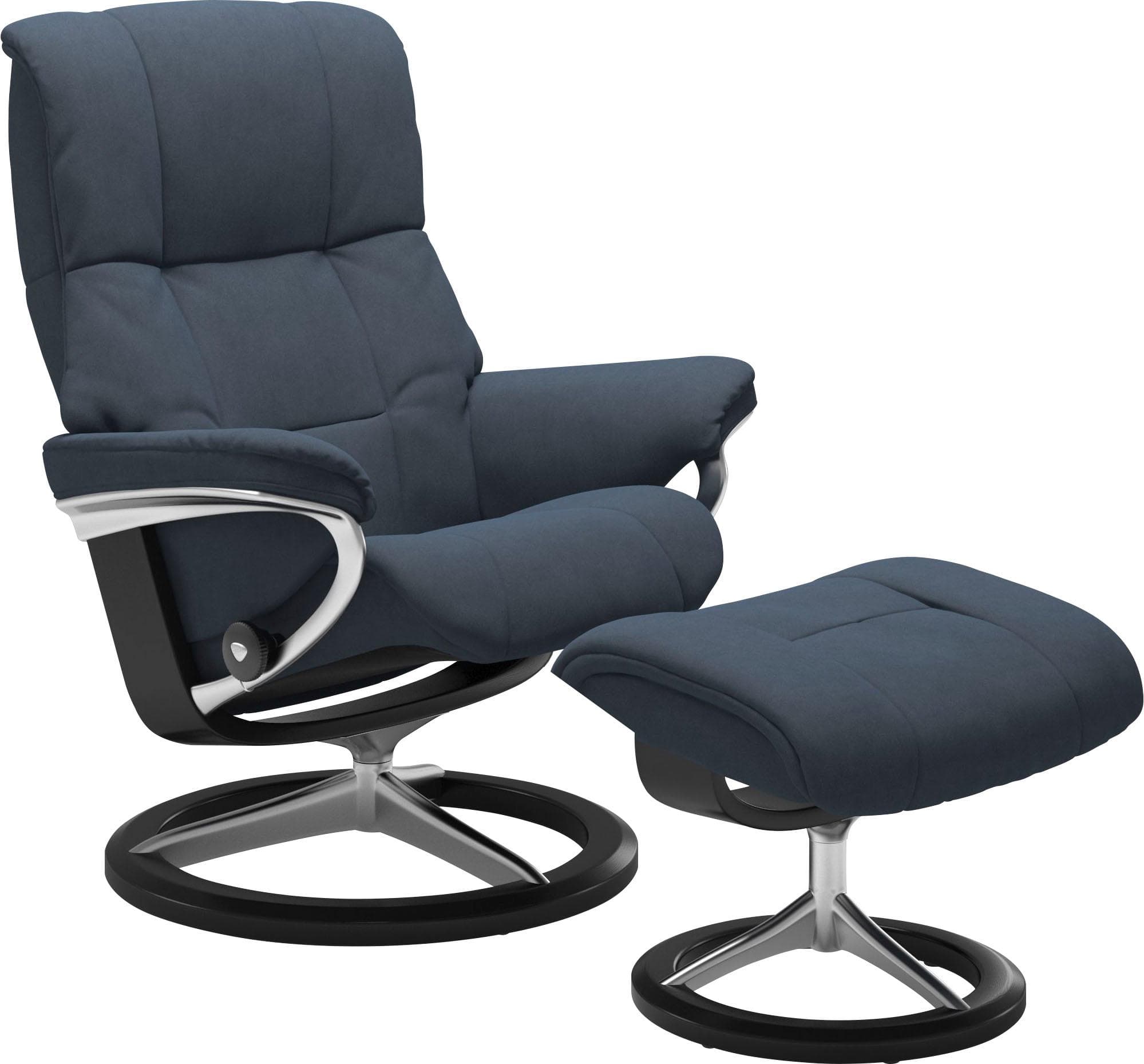 Relaxsessel STRESSLESS Mayfair Blau mit BalanceAdapt™-Technologie
