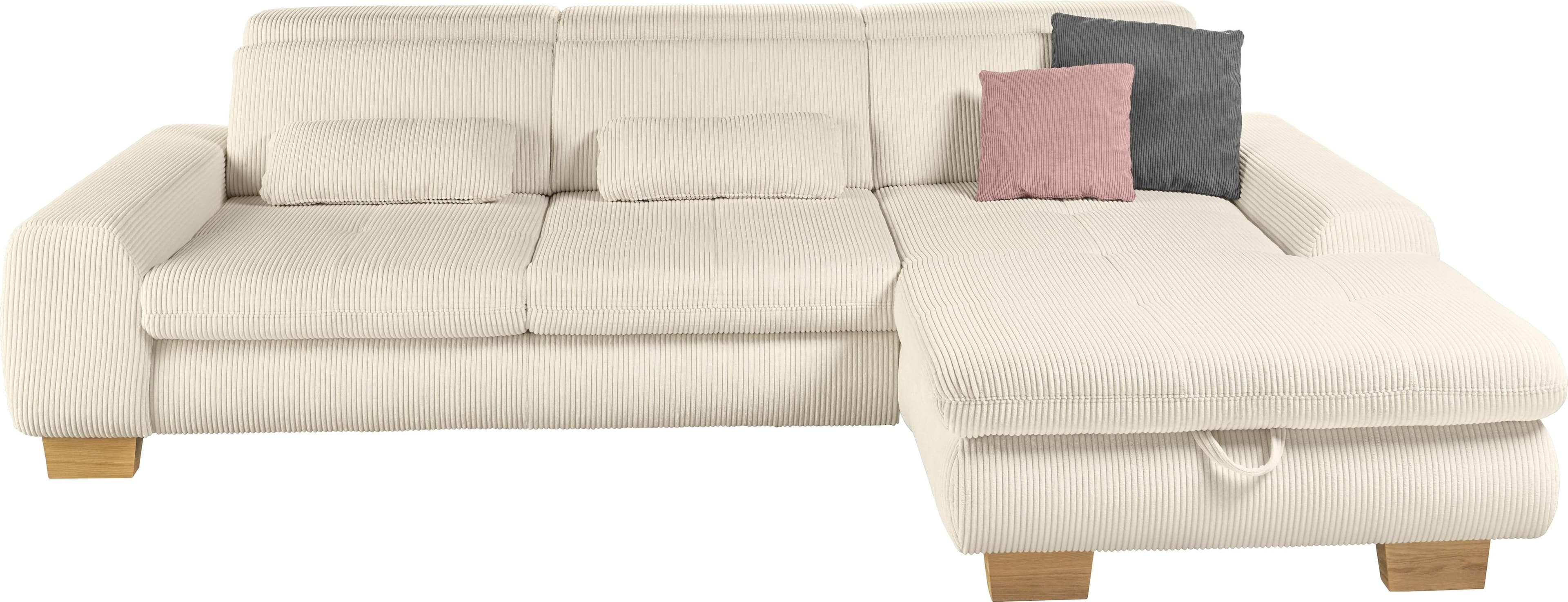 Set One by Musterring Ecksofa SO 3400 Rosa Cord