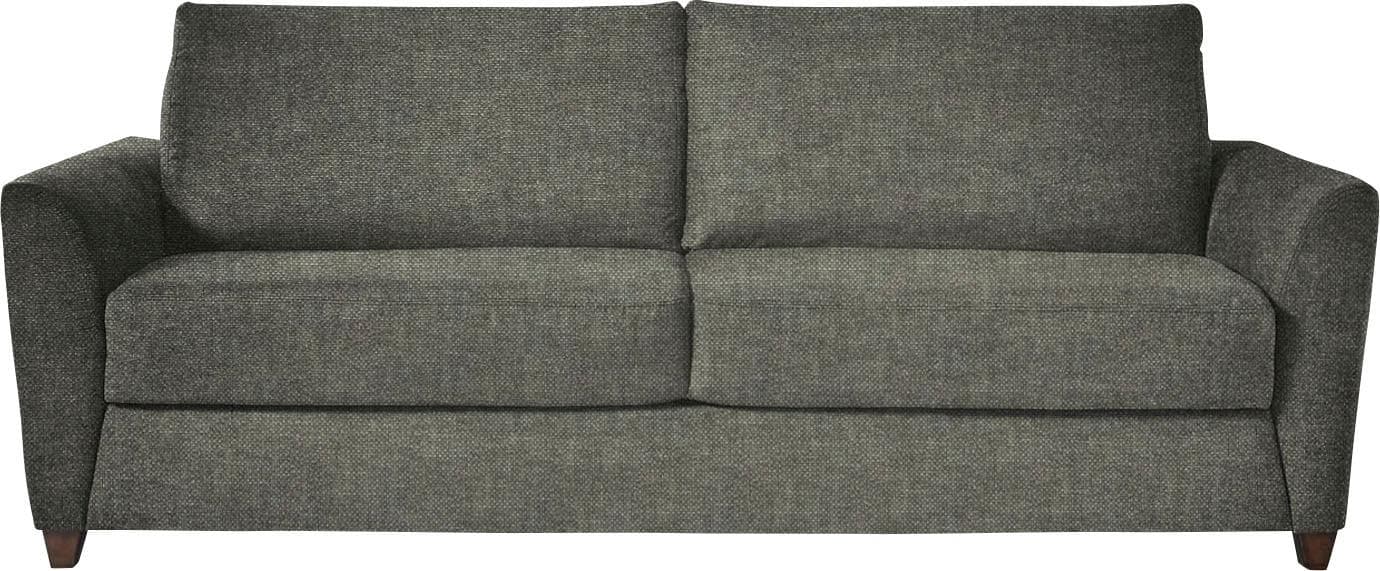 Schlafsofa BALI Dallas Dauerschläfer Silber Beige Ergoflex