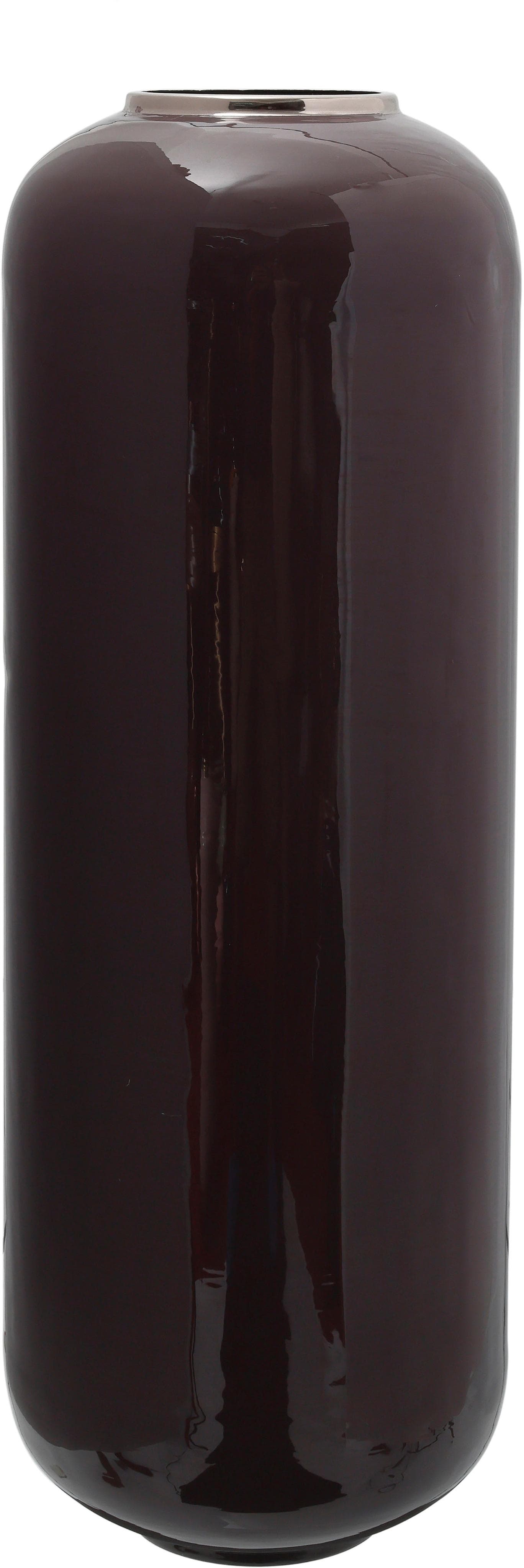 Kayoom Bodenvase Art Deco 195 Lila Metall