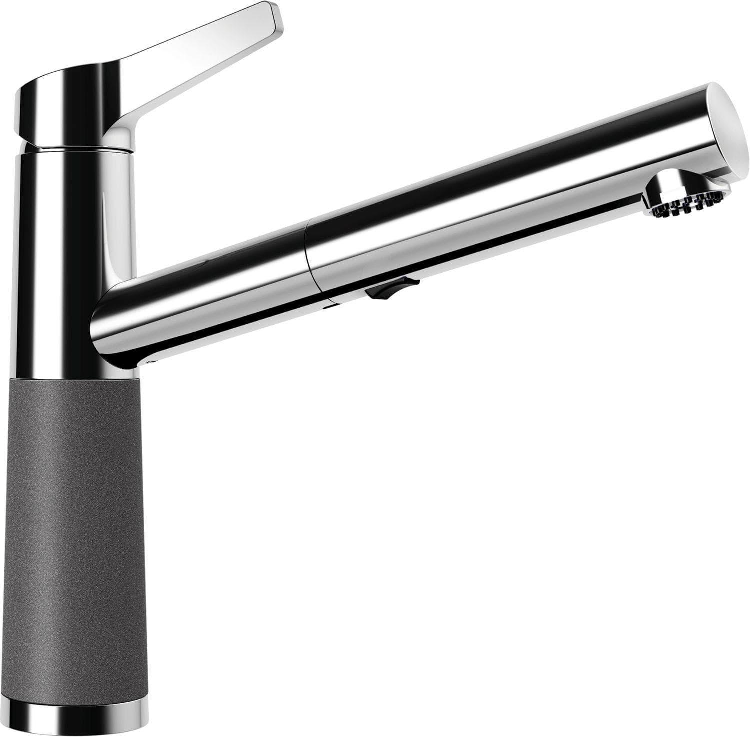 Küchenarmatur SCHOCK SC-510 SB Grau Messing Ausziehbar