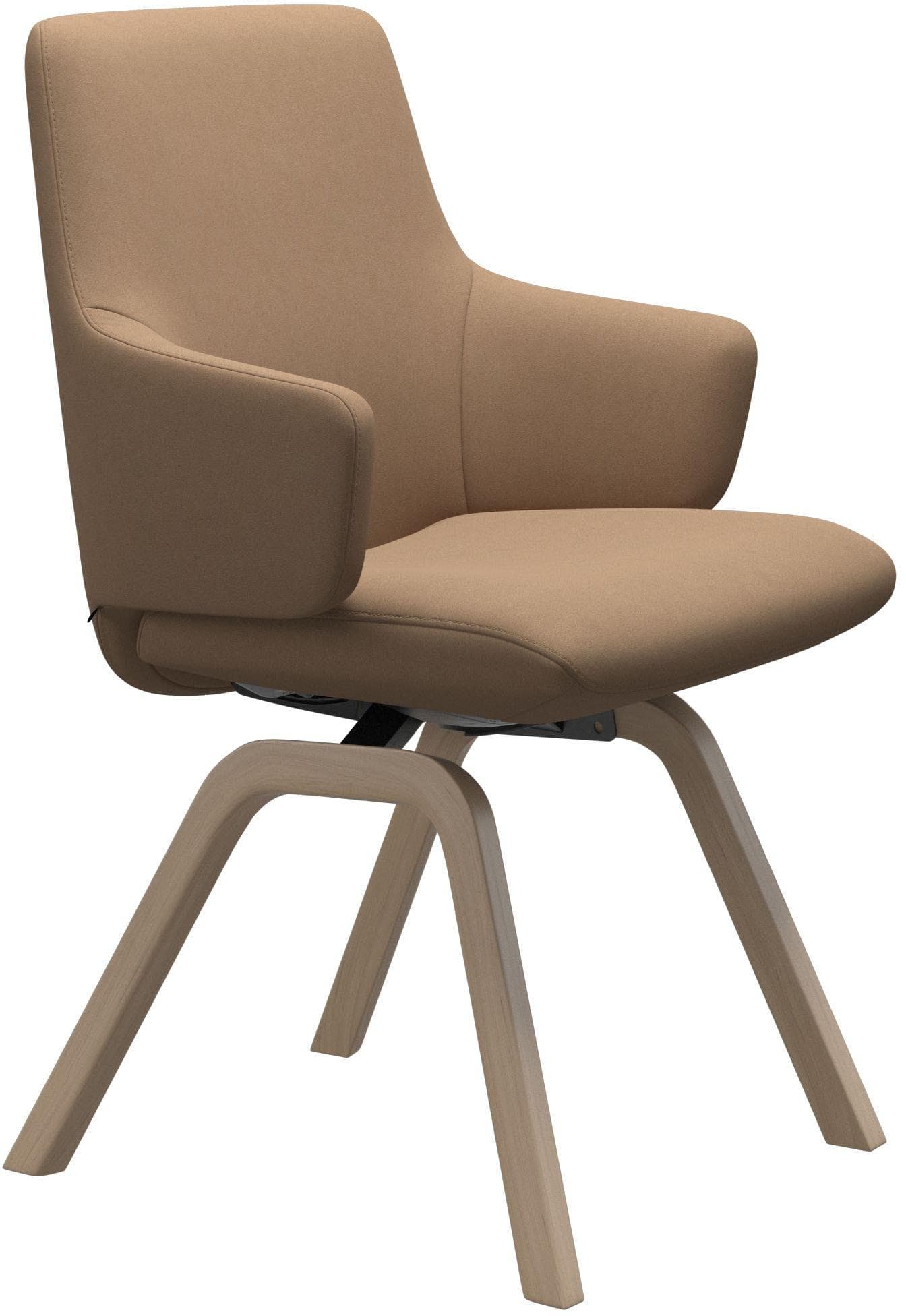STRESSLESS Polsterstuhl Laurel Braun Microfaser DINAMICA
