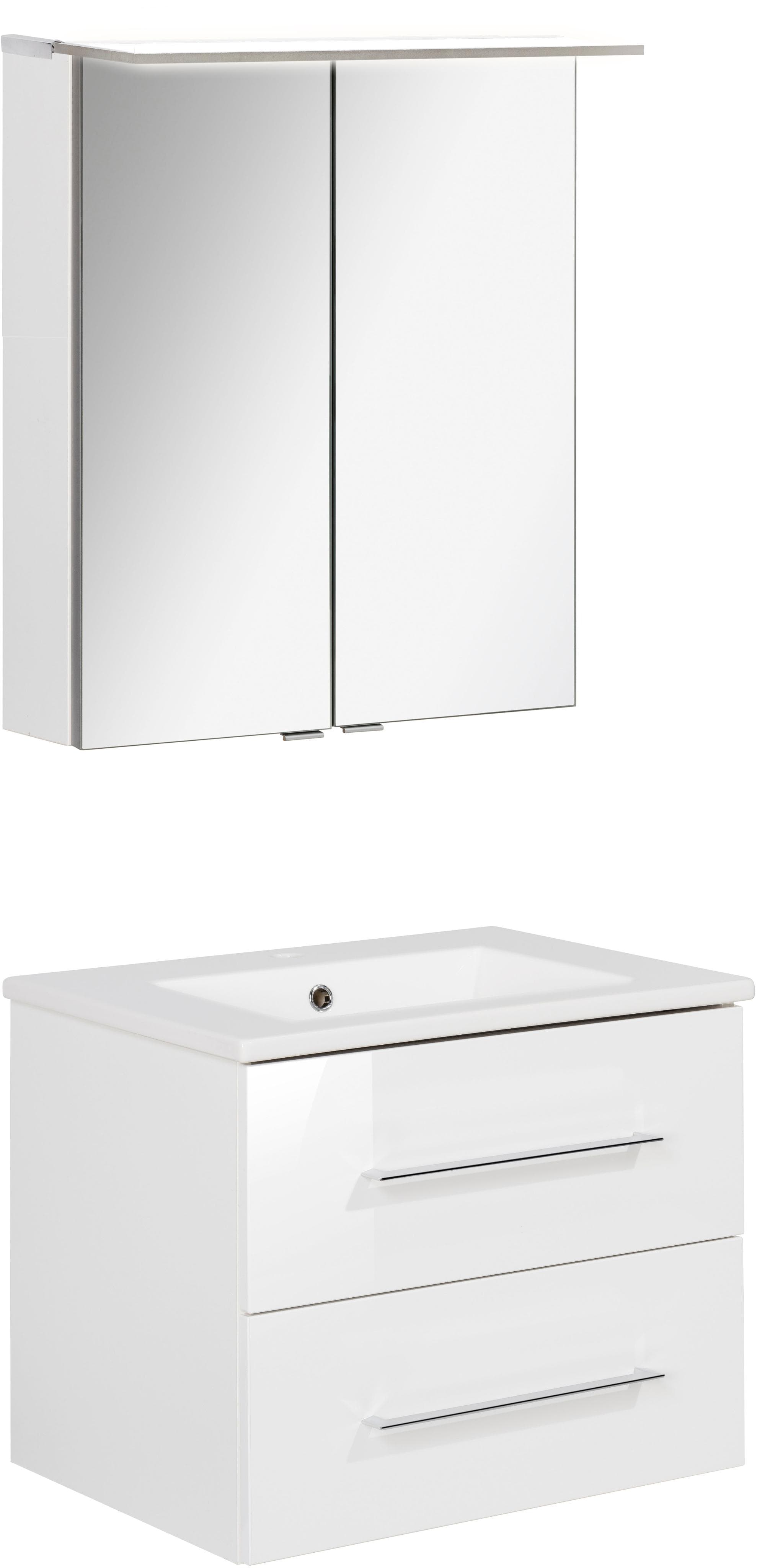 Moderner Waschtisch in verschiedenen Materialien und Farben