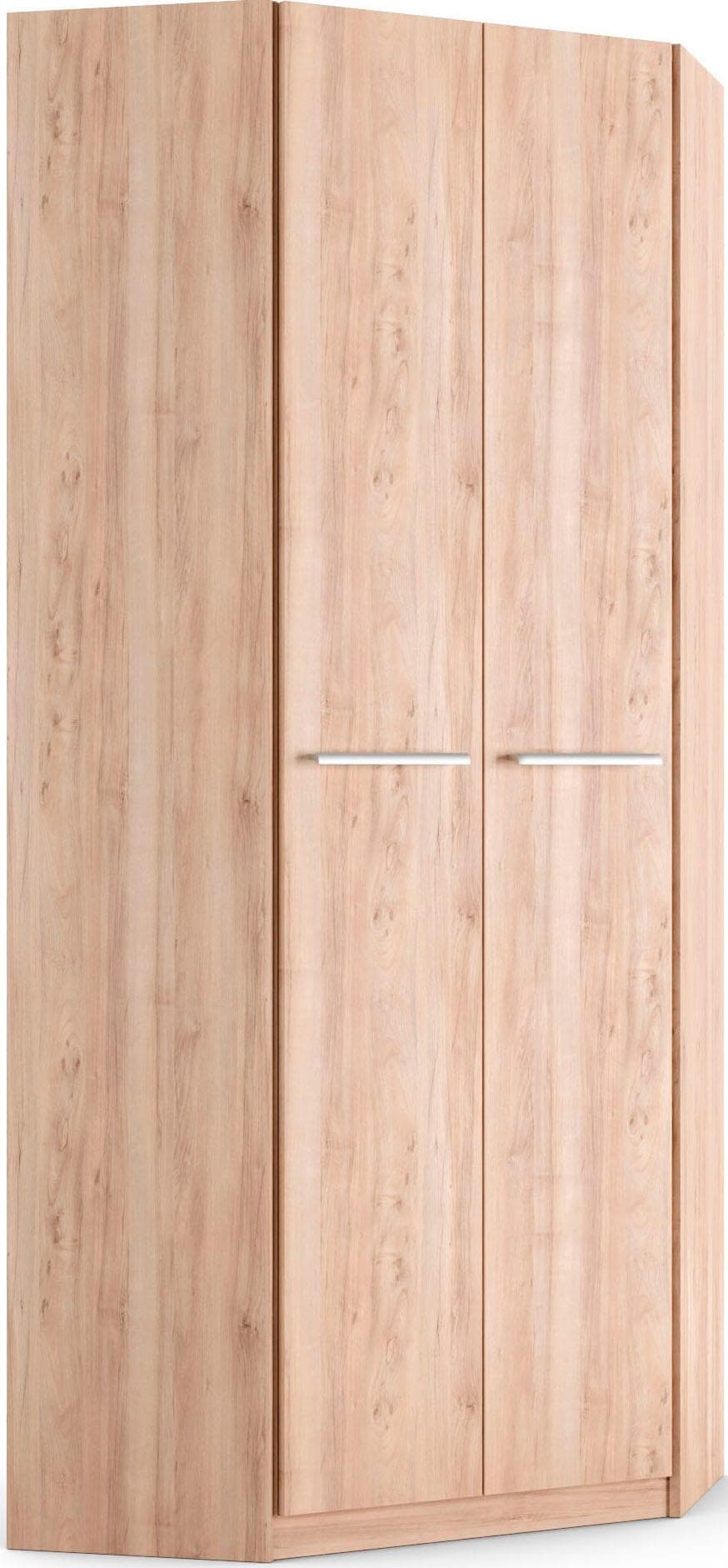 Priess Eckkleiderschrank Barcelona Braun Modern