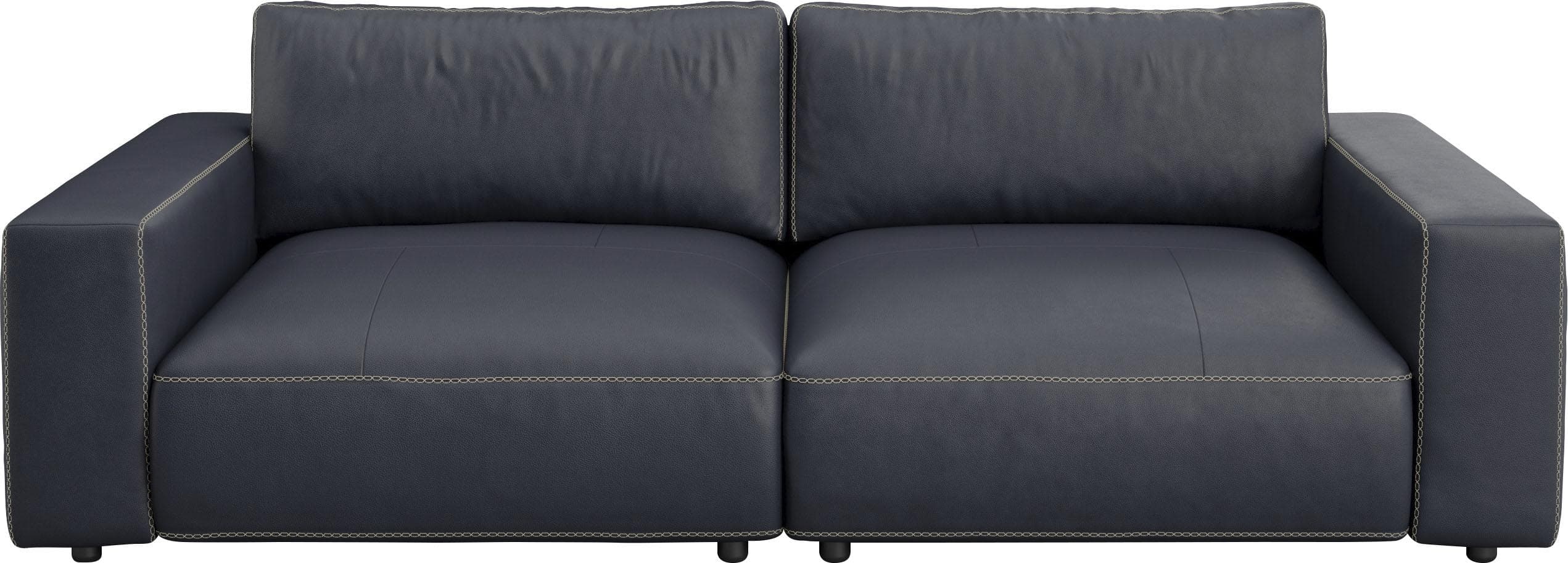 Big-Sofa MUSTERRING LUCIA Schwarz 2,5-Sitzer
