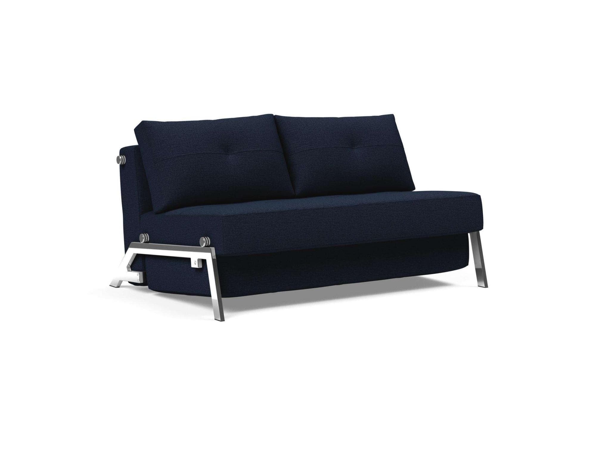 INNOVATION LIVING Cubed Klappsofa Blau mit Bettkasten