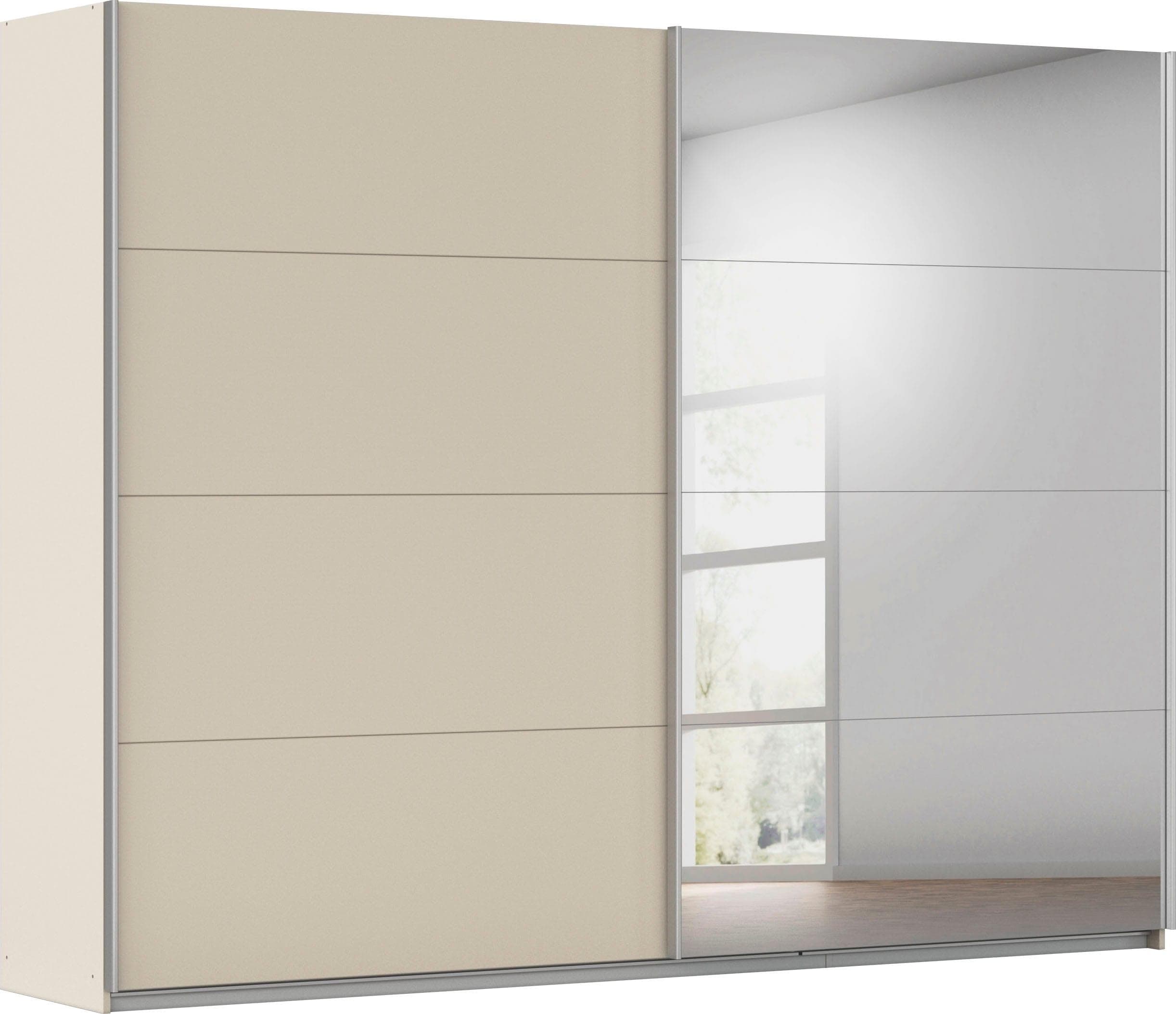 OTTO HOME THANOS Schwebetürenschrank Beige mit Spiegel