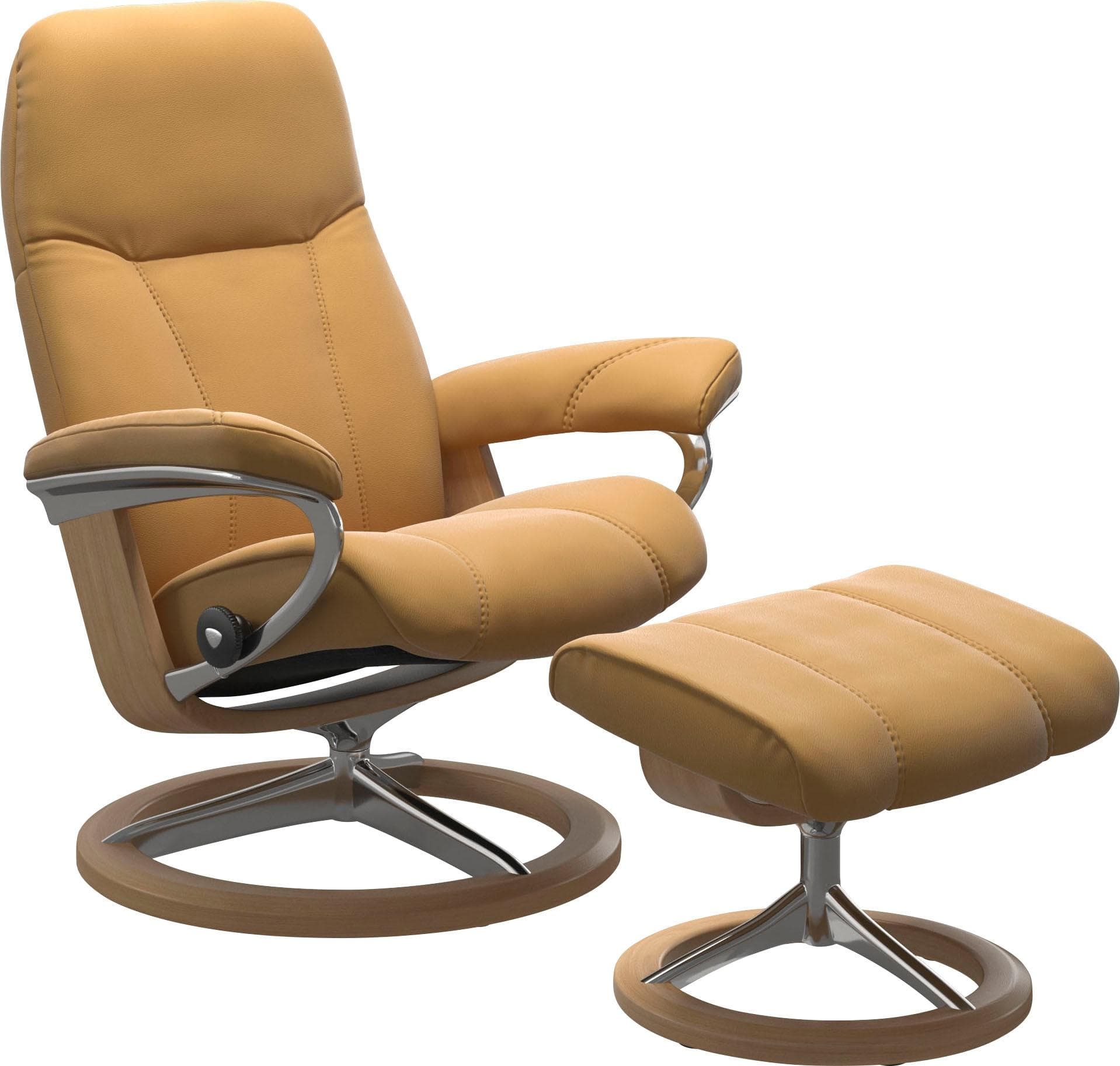 STRESSLESS Relaxsessel Consul honey PALOMA Leder mit Drehfunktion