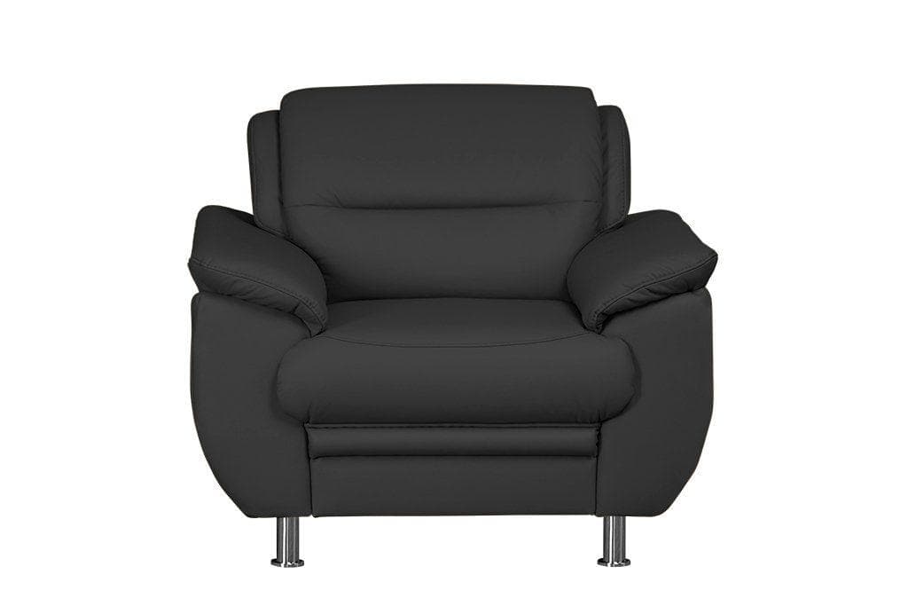 Sessel SIT & MORE Mailand Schwarz NaturLEDER