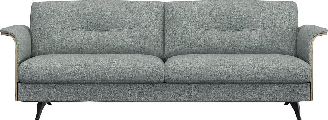 3-Sitzer FLEXLUX Glow Designsofa Sky Blue