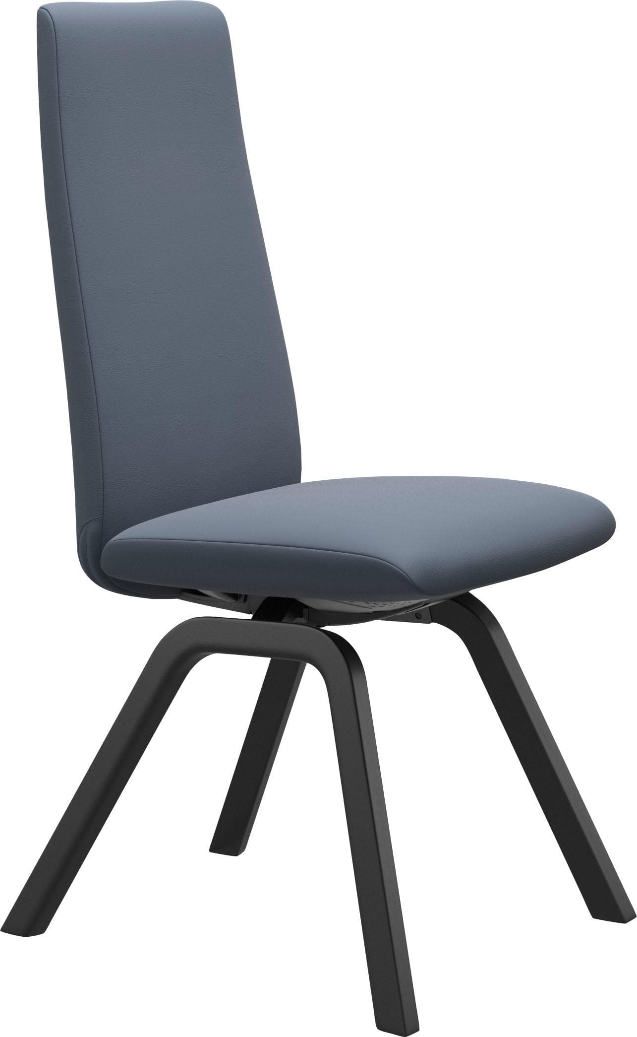 STRESSLESS Laurel Polsterstuhl Leder PALOMA Blau Schwarz