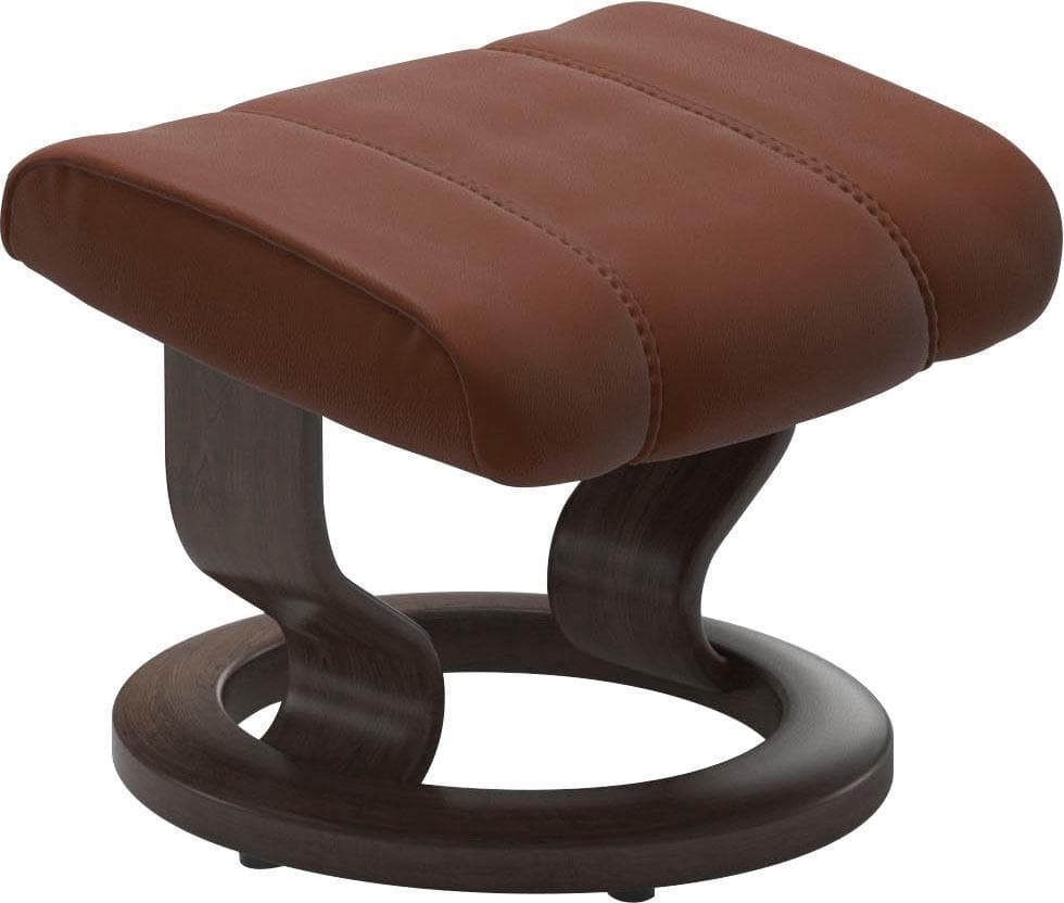 Fußhocker STRESSLESS Consul Braun Leder
