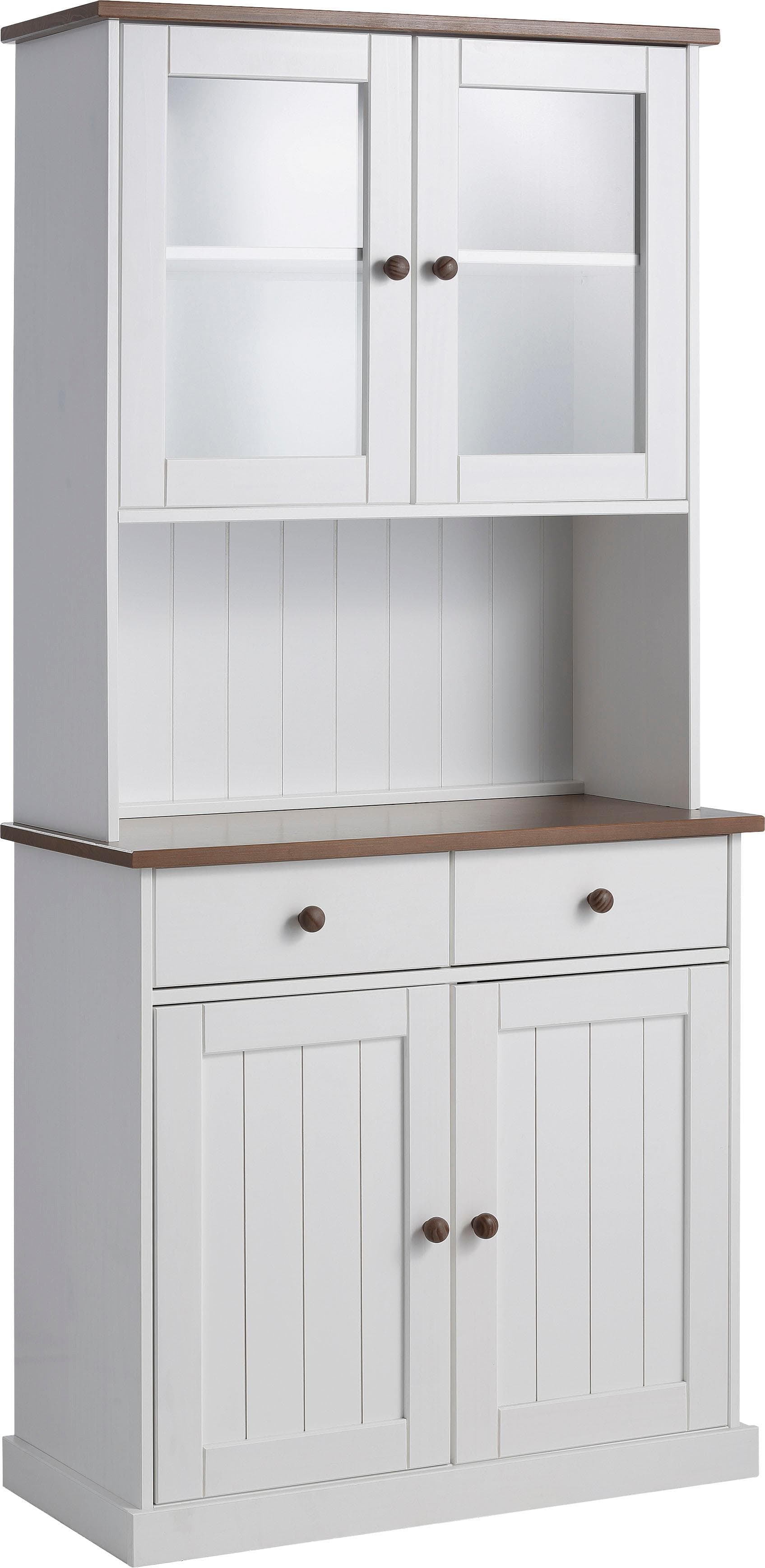 Buffet INTER LINK Westerland Weiß Natur 90cm Breite