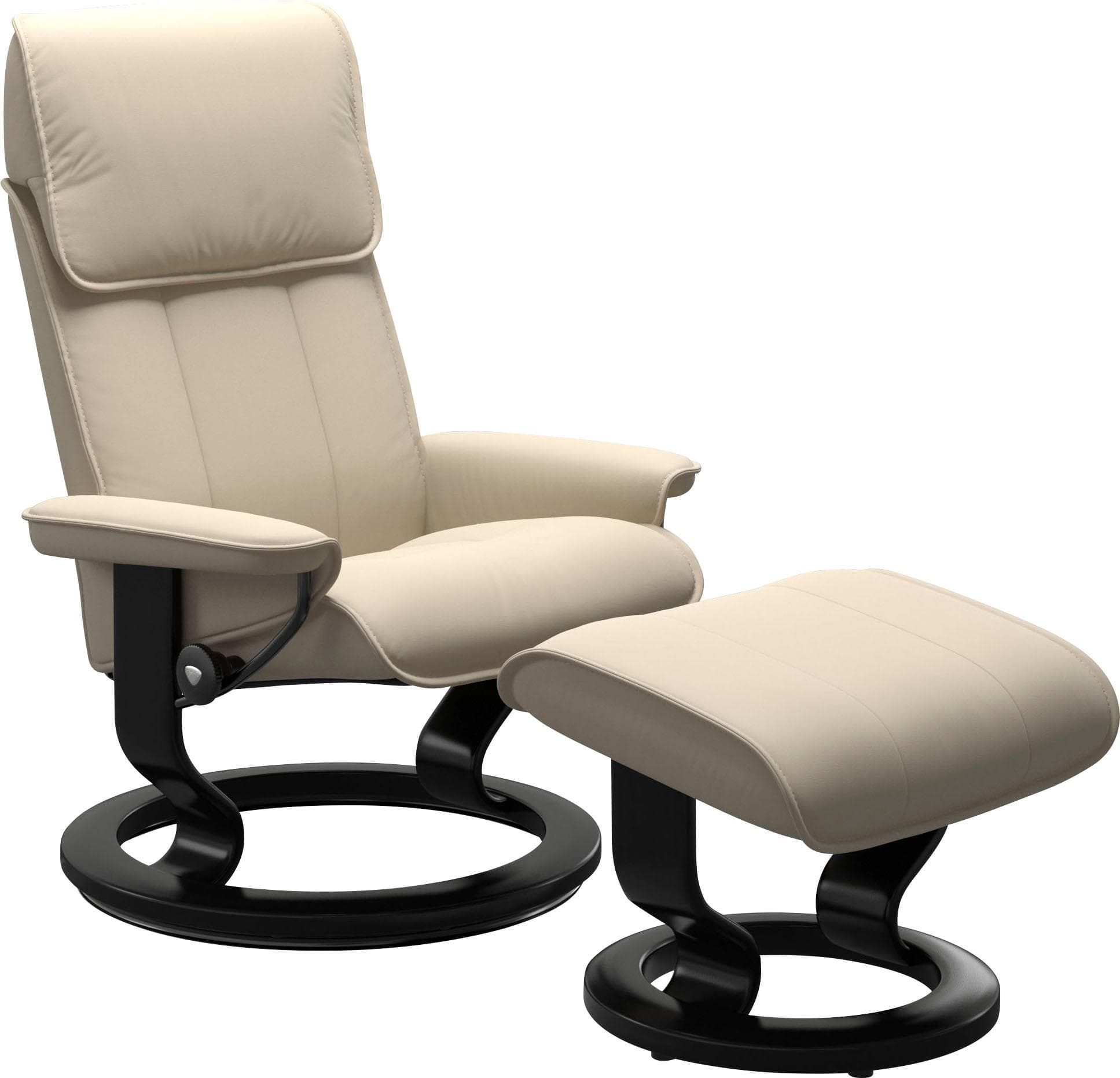 Stressless Admiral Relaxsessel Beige Leder BATICK