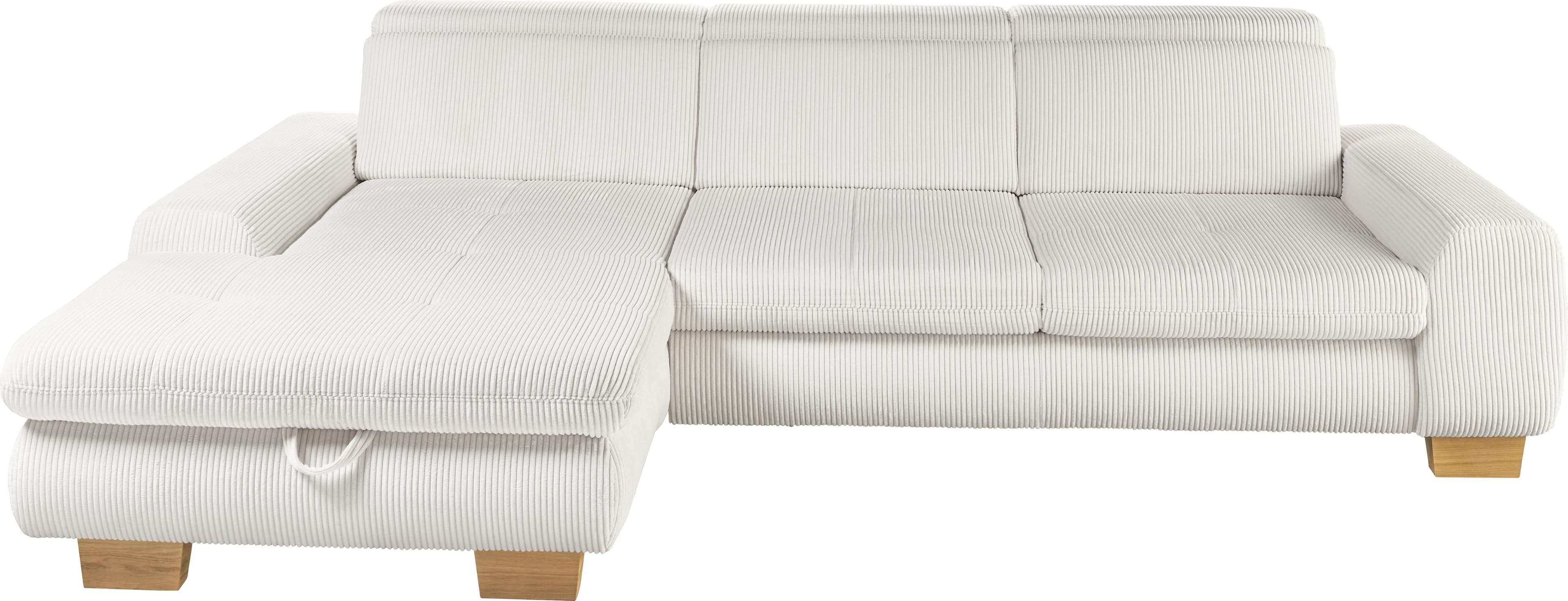 Ecksofa SO 3400 Set One by Musterring Silbergrau Cord